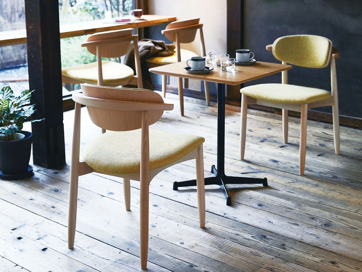 【コッコレ/Coccole / GOODS】のCHAIR / チェア C290 インテリア・キッズ・メンズ・レディースファッション・服の通販 founy(ファニー) 　送料無料　Free Shipping　フォルム　Silhouette, Form　フレーム　Frame, Outline　リラックス　Relax, Relaxed Fit　ホーム・キャンプ・アウトドア・お取り寄せ　Home Living / Home & Lifestyle / Camping Gear / Outdoor Camping　家具・インテリア　Home Furniture & Interior. Stylish & Functional Living Spaces　チェア・椅子　Seating & Chairs　ダイニングチェア・木製チェア　Dining Chairs　張地:ピエロ レモン(ランクF)、フレームクリア|ID: prp329100004921064 ipo3291000000036918540