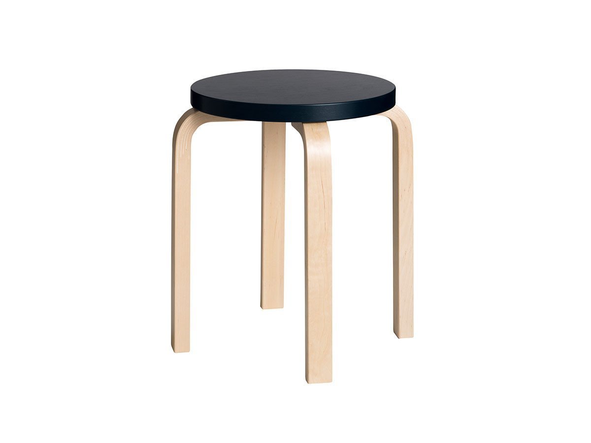 【アルテック/artek / GOODS】のSTOOL E60 / スツール E60 インテリア・キッズ・メンズ・レディースファッション・服の通販 founy(ファニー) 　送料無料　Free Shipping　アクセサリー　Fashion Accessories　シンプル　Simple, Minimal　フラット　Flat, Flat Shoes　ホーム・キャンプ・アウトドア・お取り寄せ　Home Living / Home & Lifestyle / Camping Gear / Outdoor Camping　家具・インテリア　Home Furniture & Interior. Stylish & Functional Living Spaces　チェア・椅子　Seating & Chairs　スツール・バースツール　Stools & Bar Stools　脚部:ナチュラルラッカー / 座面:ブラックラッカー|ID: prp329100004921067 ipo3291000000036918563