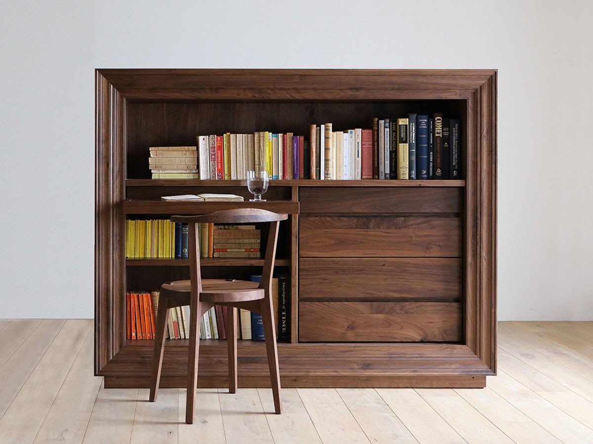 【ヒラシマ/HIRASHIMA / GOODS】のFELICE Chest & Shelf / フェリーチェ チェスト & シェルフ インテリア・キッズ・メンズ・レディースファッション・服の通販 founy(ファニー) 　デスク　Desk, Work Desk　フレーム　Frame, Outline　ホーム・キャンプ・アウトドア・お取り寄せ　Home Living / Home & Lifestyle / Camping Gear / Outdoor Camping　家具・インテリア　Home Furniture & Interior. Stylish & Functional Living Spaces　収納家具・キャビネット　Storage Furniture　チェスト・収納引き出し　Drawers / Storage Chest　ホーム・キャンプ・アウトドア・お取り寄せ　Home Living / Home & Lifestyle / Camping Gear / Outdoor Camping　家具・インテリア　Home Furniture & Interior. Stylish & Functional Living Spaces　収納家具・キャビネット　Storage Furniture　収納キャビネット・扉付き棚　Cabinet / Storage Cabinet　ホーム・キャンプ・アウトドア・お取り寄せ　Home Living / Home & Lifestyle / Camping Gear / Outdoor Camping　家具・インテリア　Home Furniture & Interior. Stylish & Functional Living Spaces　収納家具・キャビネット　Storage Furniture　シェルフ・オープンラック・収納棚　Open Shelf Rack　ウッド:ウォールナット|ID: prp329100004921129 ipo3291000000036919269