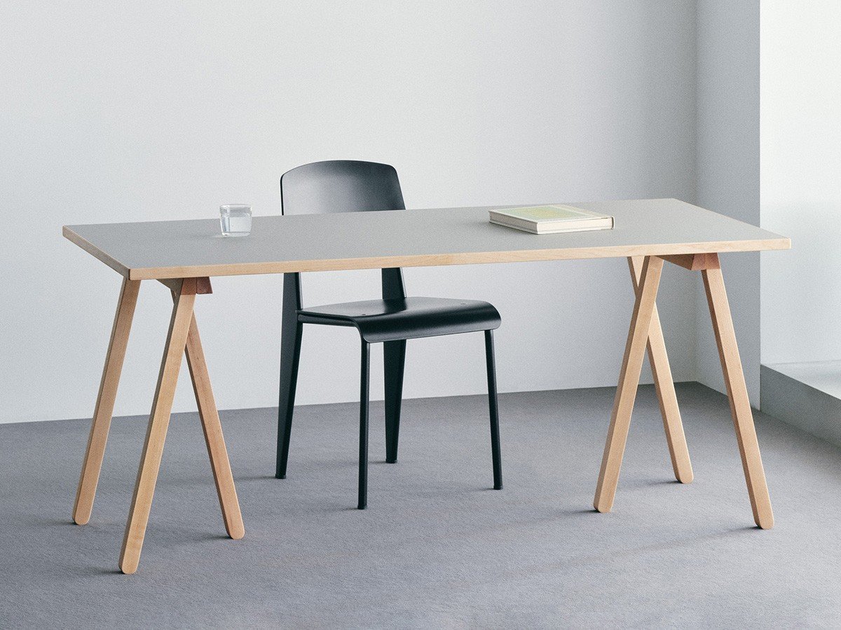 【フィール/FIEL / GOODS】のOPEN / オープン テーブル(リノリウム天板) インテリア・キッズ・メンズ・レディースファッション・服の通販 founy(ファニー) 　テーブル　Table, Dining Table　デスク　Desk, Work Desk　フラット　Flat, Flat Shoes　ホーム・キャンプ・アウトドア・お取り寄せ　Home Living / Home & Lifestyle / Camping Gear / Outdoor Camping　家具・インテリア　Home Furniture & Interior. Stylish & Functional Living Spaces　テーブル　Dining, Coffee & Side Tables　ダイニングテーブル・食卓テーブル　Dining Tables　天板グレー、サイズ:幅160 × 奥行80cm|ID: prp329100004921147 ipo3291000000036919441