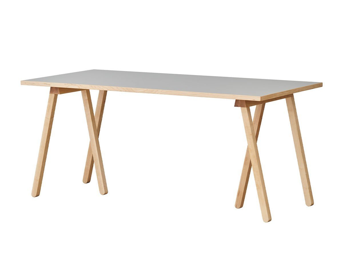 【フィール/FIEL / GOODS】のOPEN / オープン テーブル(リノリウム天板) インテリア・キッズ・メンズ・レディースファッション・服の通販 founy(ファニー) 　テーブル　Table, Dining Table　デスク　Desk, Work Desk　フラット　Flat, Flat Shoes　ホーム・キャンプ・アウトドア・お取り寄せ　Home Living / Home & Lifestyle / Camping Gear / Outdoor Camping　家具・インテリア　Home Furniture & Interior. Stylish & Functional Living Spaces　テーブル　Dining, Coffee & Side Tables　ダイニングテーブル・食卓テーブル　Dining Tables　天板グレー、サイズ:幅160 × 奥行80cm|ID: prp329100004921147 ipo3291000000036919442