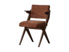 【イージーライフ/Easy Life / GOODS】のZETT CHAIR / ゼット チェア 肘付(WF-2 / ジャガード) 張地:モカブラウン|ID: prp329100004921150 ipo3291000000036919460