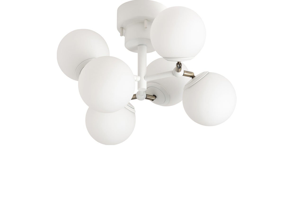 【フライミー ベーシック/FLYMEe BASIC / GOODS】のCEILING LIGHT / シーリングライト #115349 インテリア・キッズ・メンズ・レディースファッション・服の通販 founy(ファニー) 　送料無料　Free Shipping　ガラス　Glass, Glassware　ランダム　Random, Irregular　ホーム・キャンプ・アウトドア・お取り寄せ　Home Living / Home & Lifestyle / Camping Gear / Outdoor Camping　家具・インテリア　Home Furniture & Interior. Stylish & Functional Living Spaces　ライト・照明　Lamps & Lighting Fixtures　シーリングライト・天井照明　Ceiling Light / Flush Mount Light　シェード部分は手動で動かすことができ、向きを揃えたり、ランダムにしたりとお好みの角度に調節が可能です|ID: prp329100004921467 ipo3291000000036923774