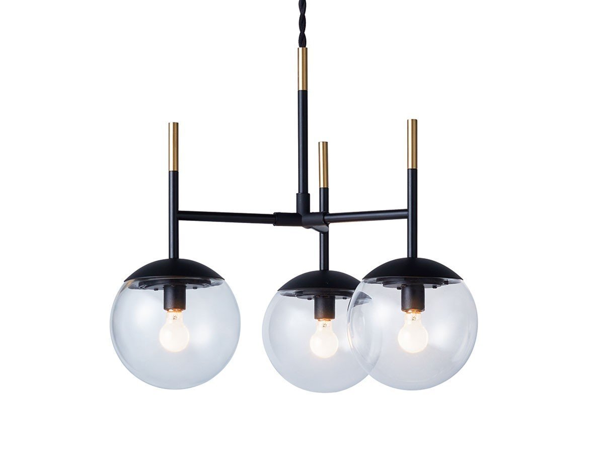 【フライミーパーラー/FLYMEe Parlor / GOODS】のPendant Light / ペンダントライト 3灯タイプ #110792 インテリア・キッズ・メンズ・レディースファッション・服の通販 founy(ファニー) 　送料無料　Free Shipping　ガラス　Glass, Glassware　コンパクト　Compact, Small Size　スリム　Slim, Slim Fit　ツイスト　Tweed, Tweed Fabric　フォルム　Silhouette, Form　モダン　Modern, Contemporary　リラックス　Relax, Relaxed Fit　ホーム・キャンプ・アウトドア・お取り寄せ　Home Living / Home & Lifestyle / Camping Gear / Outdoor Camping　家具・インテリア　Home Furniture & Interior. Stylish & Functional Living Spaces　ライト・照明　Lamps & Lighting Fixtures　ペンダントライト・吊り下げ照明　Pendant Light / Hanging Light Fixture　クリア|ID: prp329100004921761 ipo3291000000036928131