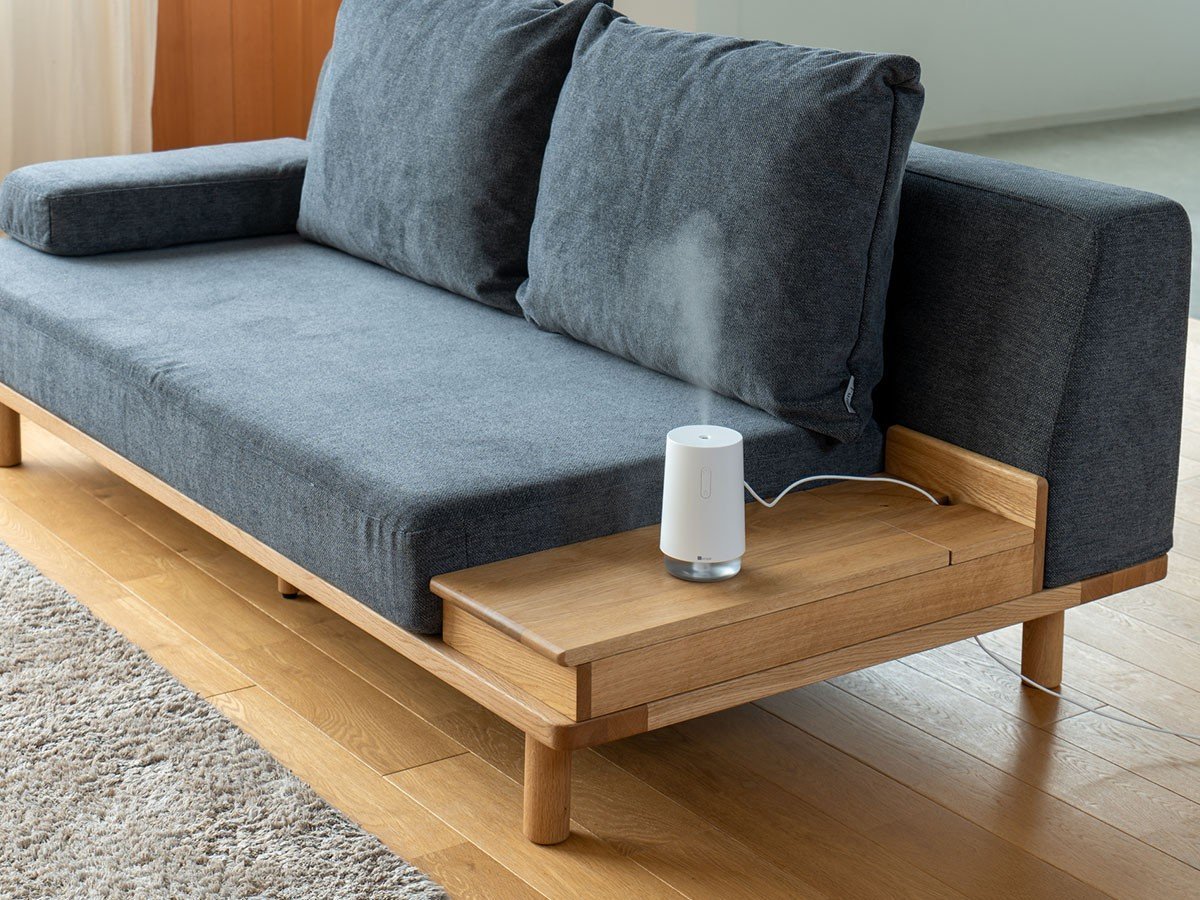 【フミ/Fumi / GOODS】のながら時間を楽しむソファ / ながら時間を楽しむソファ インテリア・キッズ・メンズ・レディースファッション・服の通販 founy(ファニー) 　クッション　Cushion, Throw Pillow　シンプル　Simple, Minimal　スマート　Smart, Elegant　テーブル　Table, Dining Table　バランス　Balance, Style Balance　フェザー　Feather, Feather Detail　犬　Dog　ホーム・キャンプ・アウトドア・お取り寄せ　Home Living / Home & Lifestyle / Camping Gear / Outdoor Camping　家具・インテリア　Home Furniture & Interior. Stylish & Functional Living Spaces　その他 インテリア雑貨、家具　Home Decor & Furniture Extras　肘テーブルは配線コード穴が設けられており、「ながら時間」をサポートします。|ID: prp329100004922864 ipo3291000000036938138