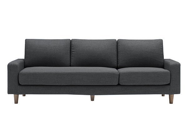 【フライミー ベーシック/FLYMEe BASIC / GOODS】の3P COVERING SOFA / カバーリング3人掛けソファ f585(木製丸脚) インテリア・キッズ・メンズ・レディースファッション・服の通販 founy(ファニー) 　シンプル　Simple, Minimal　ファブリック　Fabric, Textile　フェザー　Feather, Feather Detail　ホーム・キャンプ・アウトドア・お取り寄せ　Home Living / Home & Lifestyle / Camping Gear / Outdoor Camping　家具・インテリア　Home Furniture & Interior. Stylish & Functional Living Spaces　ソファー　Couches & Sofas　張地:グレー|ID: prp329100004922970 ipo3291000000036939025