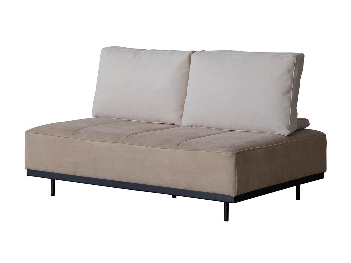 【オアシス/OASIS / GOODS】のGLOW SOFA / グロー ソファ 2人掛けベース + 背クッション2点 インテリア・キッズ・メンズ・レディースファッション・服の通販 founy(ファニー) 　クッション　Cushion, Throw Pillow　バランス　Balance, Style Balance　フラット　Flat, Flat Shoes　モコモコ　Fuzzy, Fluffy　モダン　Modern, Contemporary　ホーム・キャンプ・アウトドア・お取り寄せ　Home Living / Home & Lifestyle / Camping Gear / Outdoor Camping　家具・インテリア　Home Furniture & Interior. Stylish & Functional Living Spaces　ソファー　Couches & Sofas　ベース張地:サンド(スウェード調)、背クッション張地:クリーム(スウェード調)|ID: prp329100004923183 ipo3291000000036940829