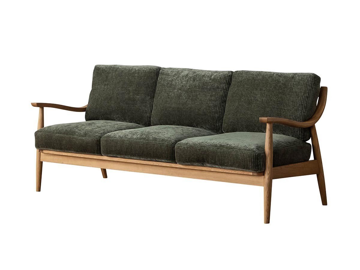 【イージーライフ/Easy Life / GOODS】のARNE SOFA 3P / アルネソファ 3人掛け フェザータイプ(ジャガード) インテリア・キッズ・メンズ・レディースファッション・服の通販 founy(ファニー) ウッド Wooden Design オイル Body Oil ヴィンテージ Vintage Style クッション Cushion, Throw Pillow タオル Towel, Bath Towel フィット Fit, Slim Fit フェザー Feather, Feather Detail フォーム Form フレーム Frame, Outline リラックス Relax, Relaxed Fit ホーム・キャンプ・アウトドア・お取り寄せ Home Living / Home & Lifestyle / Camping Gear / Outdoor Camping 家具・インテリア Home Furniture & Interior. Stylish & Functional Living Spaces ソファー Couches & Sofas 張地:モスグリーン|ID: prp329100004923232 ipo3291000000036941259