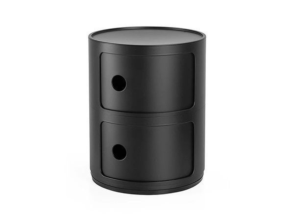 【カルテル/Kartell / GOODS】のCOMPONIBILI / コンポニビリ2(マット) インテリア・キッズ・メンズ・レディースファッション・服の通販 founy(ファニー) 　送料無料　Free Shipping　クール　Cool, Chic　コレクション　Collection, Seasonal Line　ニューヨーク　New York, NYC Style　ホーム・キャンプ・アウトドア・お取り寄せ　Home Living / Home & Lifestyle / Camping Gear / Outdoor Camping　家具・インテリア　Home Furniture & Interior. Stylish & Functional Living Spaces　収納家具・キャビネット　Storage Furniture　シェルフ・オープンラック・収納棚　Open Shelf Rack　マットブラック|ID: prp329100004923254 ipo3291000000036941499