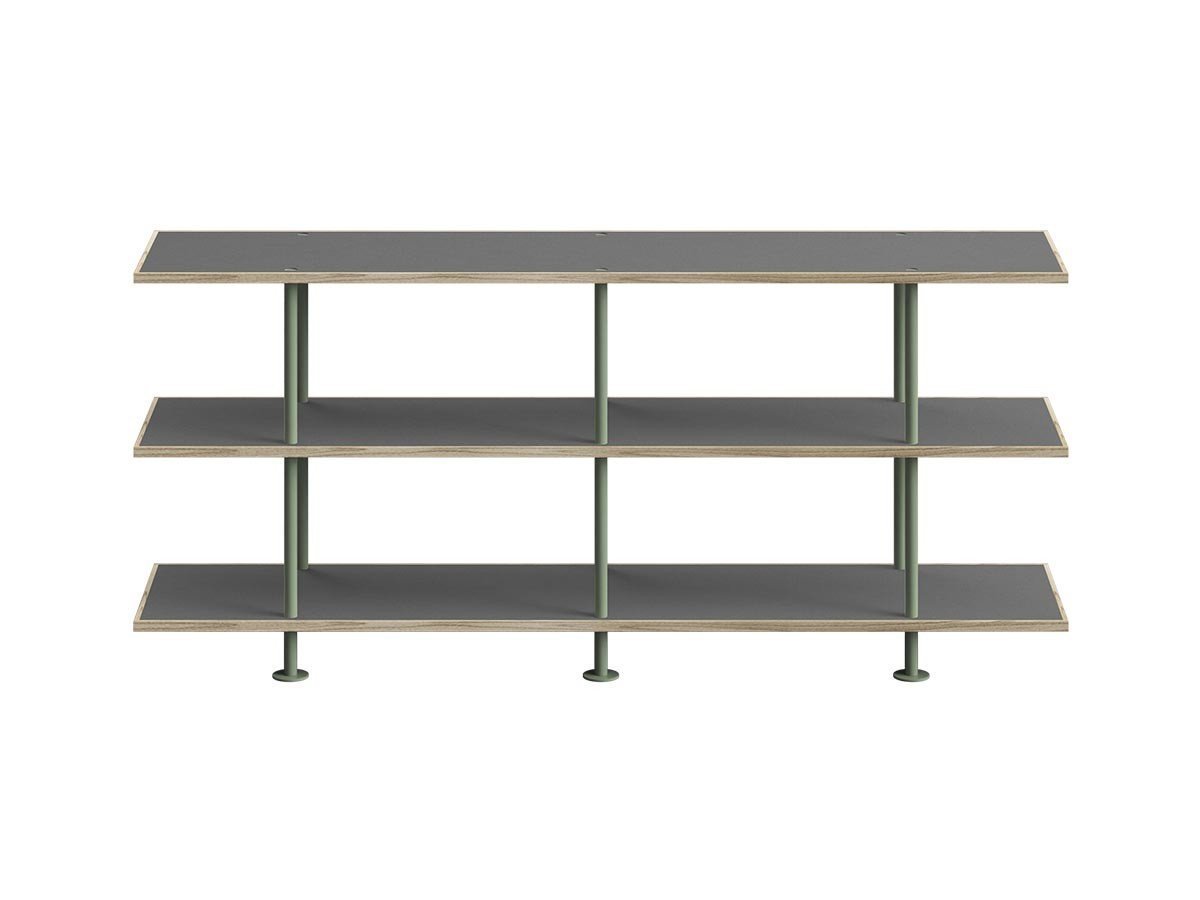 【キット/KIT / GOODS】のShelf / シェルフ SLF-03 3段 インテリア・キッズ・メンズ・レディースファッション・服の通販 founy(ファニー) シンプル Simple, Minimal フレーム Frame, Outline モダン Modern, Contemporary 送料無料 Free Shipping ホーム・キャンプ・アウトドア・お取り寄せ Home Living / Home & Lifestyle / Camping Gear / Outdoor Camping 家具・インテリア Home Furniture & Interior. Stylish & Functional Living Spaces 収納家具・キャビネット Storage Furniture シェルフ・オープンラック・収納棚 Open Shelf Rack 天板グレー、フレームインダストリアルグリーン|ID: prp329100004923333 ipo3291000000036942229
