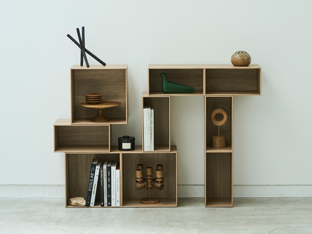 【フライミー ベーシック/FLYMEe BASIC / GOODS】のStorage Box / ストレージボックス コンビネーションA インテリア・キッズ・メンズ・レディースファッション・服の通販 founy(ファニー) シンプル Simple, Minimal スクエア Square, Square Shape ハーフ Half, Half-Length フレーム Frame, Outline ボックス Boxy, Box Shape モダン Modern, Contemporary 送料無料 Free Shipping ホーム・キャンプ・アウトドア・お取り寄せ Home Living / Home & Lifestyle / Camping Gear / Outdoor Camping 家具・インテリア Home Furniture & Interior. Stylish & Functional Living Spaces 収納家具・キャビネット Storage Furniture シェルフ・オープンラック・収納棚 Open Shelf Rack ボックスの配置を変えて、お好みの形でご使用いただけます。|ID: prp329100004923493 ipo3291000000036943309