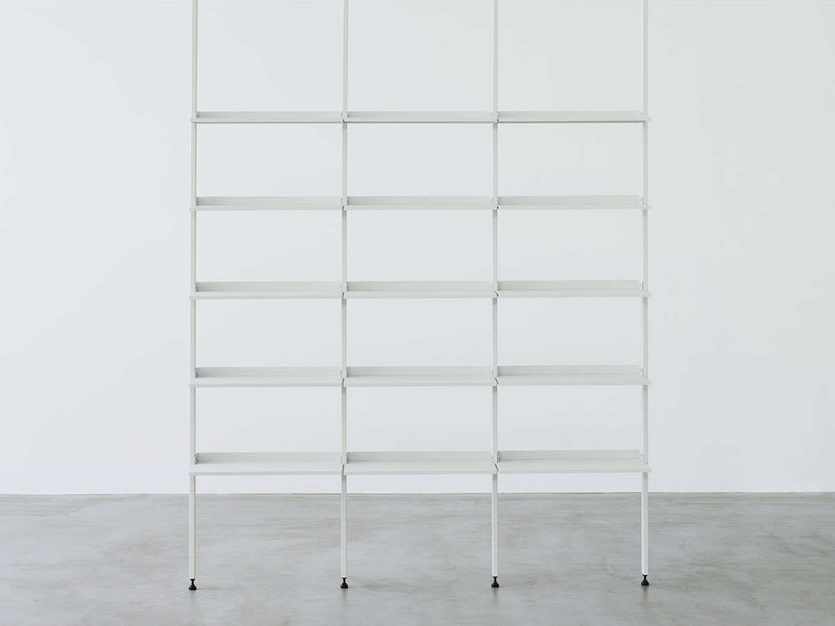 【スティール/stiiilll / GOODS】のShelf quad 16plate set / シェルフ 4台 16段 セット インテリア・キッズ・メンズ・レディースファッション・服の通販 founy(ファニー) 　スリム　Slim, Slim Fit　フォルム　Silhouette, Form　フレーム　Frame, Outline　プレート　Plate, Dish　モダン　Modern, Contemporary　ホーム・キャンプ・アウトドア・お取り寄せ　Home Living / Home & Lifestyle / Camping Gear / Outdoor Camping　家具・インテリア　Home Furniture & Interior. Stylish & Functional Living Spaces　収納家具・キャビネット　Storage Furniture　シェルフ・オープンラック・収納棚　Open Shelf Rack　カラー「ホワイト」参考イメージ|ID: prp329100004923508 ipo3291000000036943441