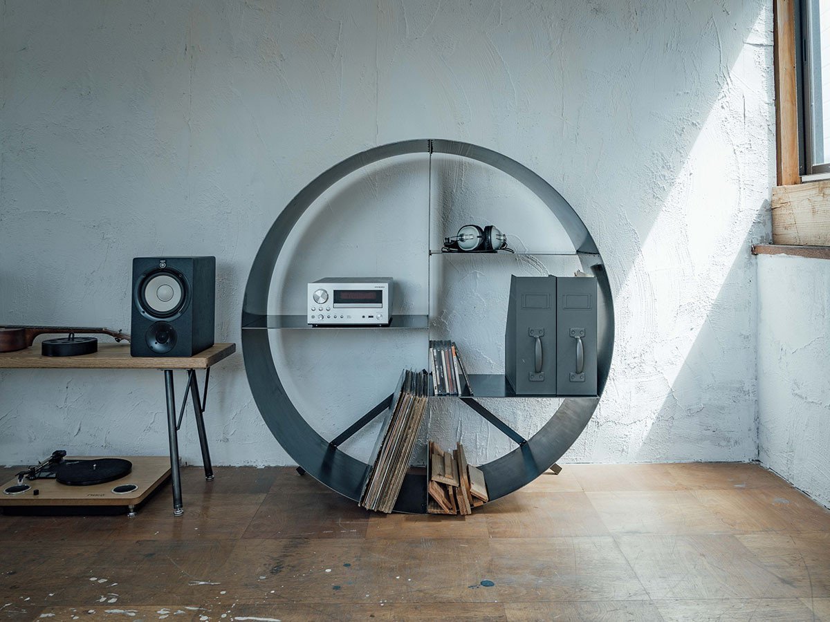 【シカク/SIKAKU / GOODS】のMARU RACK / マル ラック インテリア・キッズ・メンズ・レディースファッション・服の通販 founy(ファニー) おすすめ Recommended / Our Picks ホーム・キャンプ・アウトドア・お取り寄せ Home Living / Home & Lifestyle / Camping Gear / Outdoor Camping 家具・インテリア Home Furniture & Interior. Stylish & Functional Living Spaces 収納家具・キャビネット Storage Furniture シェルフ・オープンラック・収納棚 Open Shelf Rack サイズ:直径100cm|ID: prp329100004923599 ipo3291000000036943993