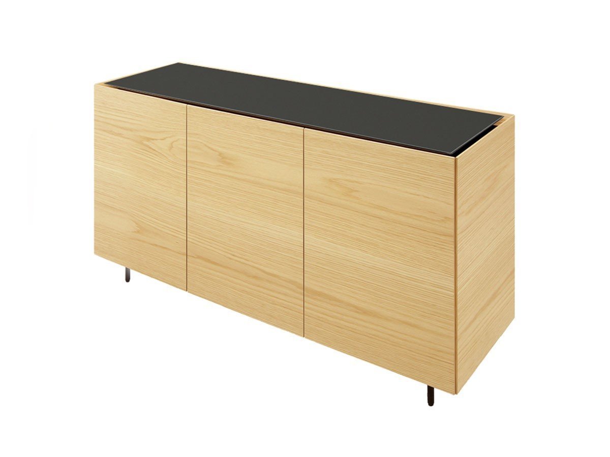 【シキ/SHIKI / GOODS】のFLOAT SIDE BOARD / フロート サイドボード 幅120cm ブラックガラス天板 インテリア・キッズ・メンズ・レディースファッション・服の通販 founy(ファニー) 　ガラス　Glass, Glassware　モダン　Modern, Contemporary　ホーム・キャンプ・アウトドア・お取り寄せ　Home Living / Home & Lifestyle / Camping Gear / Outdoor Camping　家具・インテリア　Home Furniture & Interior. Stylish & Functional Living Spaces　収納家具・キャビネット　Storage Furniture　サイドボード・リビング収納　Cabinet / Storage Cabinet　ホーム・キャンプ・アウトドア・お取り寄せ　Home Living / Home & Lifestyle / Camping Gear / Outdoor Camping　家具・インテリア　Home Furniture & Interior. Stylish & Functional Living Spaces　収納家具・キャビネット　Storage Furniture　シェルフ・オープンラック・収納棚　Open Shelf Rack　ウッド:オーク|ID: prp329100004923940 ipo3291000000036946457