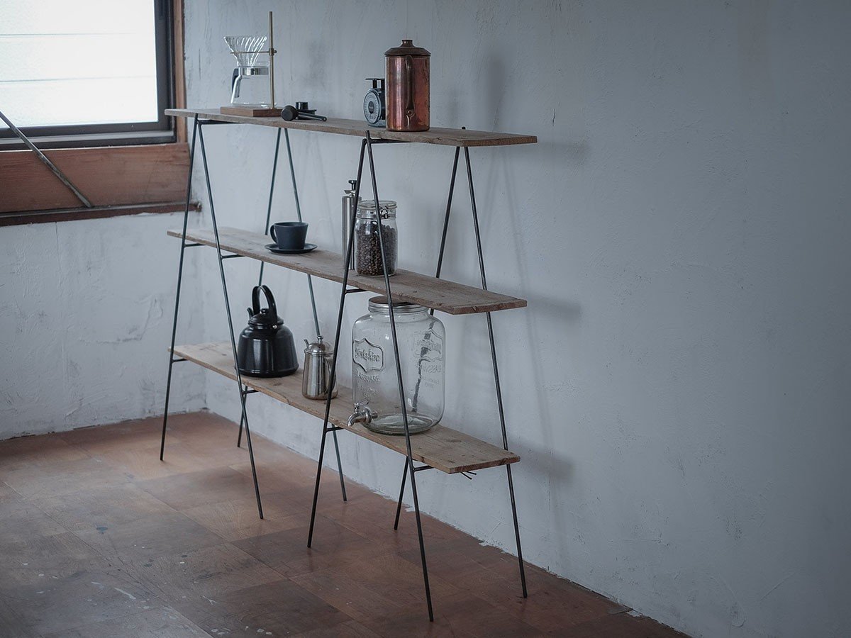 【シカク/SIKAKU / GOODS】のHASHIGO RACK 4 / ハシゴラック 4 インテリア・キッズ・メンズ・レディースファッション・服の通販 founy(ファニー) 　オイル　Body Oil　シンプル　Simple, Minimal　ビンテージ　Vintage, Retro Style　フレーム　Frame, Outline　ホーム・キャンプ・アウトドア・お取り寄せ　Home Living / Home & Lifestyle / Camping Gear / Outdoor Camping　家具・インテリア　Home Furniture & Interior. Stylish & Functional Living Spaces　収納家具・キャビネット　Storage Furniture　シェルフ・オープンラック・収納棚　Open Shelf Rack　参考イメージ|ID: prp329100004924043 ipo3291000000036947666