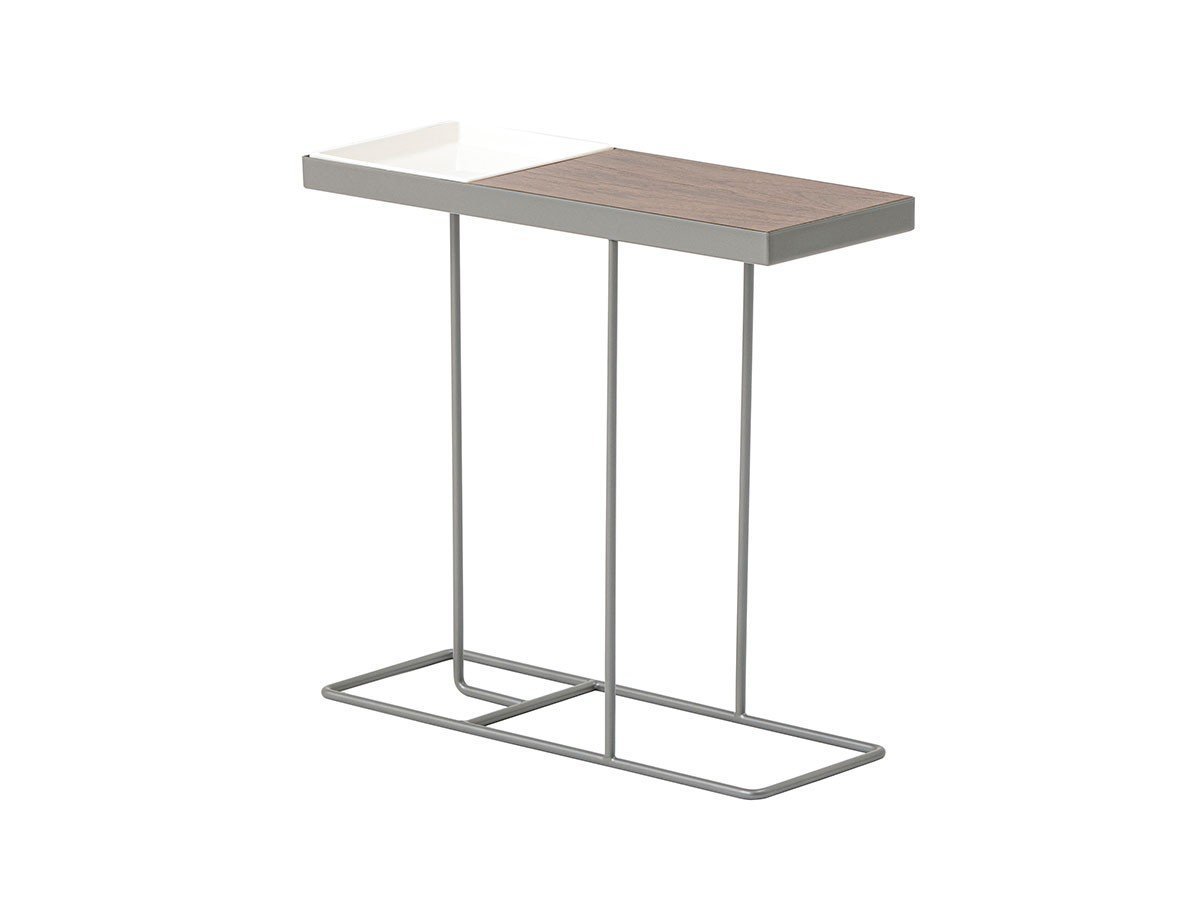 【デュエンデ/DUENDE / GOODS】のCOMPANION / コンパニオン インテリア・キッズ・メンズ・レディースファッション・服の通販 founy(ファニー) 　送料無料　Free Shipping　アクセサリー　Fashion Accessories　コンパクト　Compact, Small Size　ステーショナリー　Stationery, Office Supplies　テーブル　Table, Dining Table　リバーシブル　Reversible, Two-Sided　ホーム・キャンプ・アウトドア・お取り寄せ　Home Living / Home & Lifestyle / Camping Gear / Outdoor Camping　家具・インテリア　Home Furniture & Interior. Stylish & Functional Living Spaces　テーブル　Dining, Coffee & Side Tables　サイドテーブル・ナイトテーブル　Side & End Tables　ホワイト磁器天板 × シルバーフレーム(木材天板:ウォールナット面使用時)|ID: prp329100004924264 ipo3291000000036949350