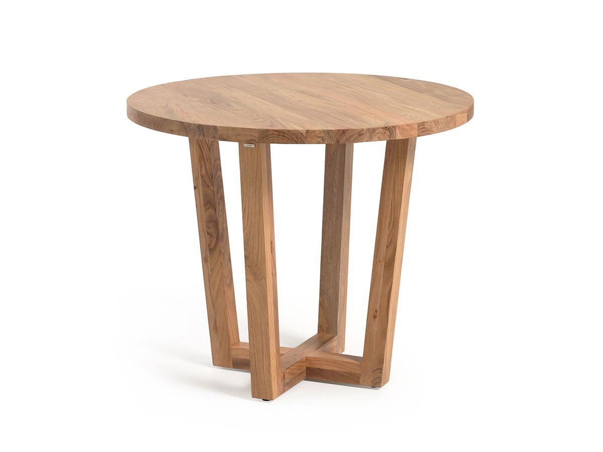 【ラフォーマ/LaForma / GOODS】のNAHLA / ナウラ ダイニングテーブル 直径90cm インテリア・キッズ・メンズ・レディースファッション・服の通販 founy(ファニー) 　送料無料　Free Shipping　コンパクト　Compact, Small Size　シンプル　Simple, Minimal　テーブル　Table, Dining Table　フォルム　Silhouette, Form　モダン　Modern, Contemporary　ラウンド　Round, Round Neck　ホーム・キャンプ・アウトドア・お取り寄せ　Home Living / Home & Lifestyle / Camping Gear / Outdoor Camping　家具・インテリア　Home Furniture & Interior. Stylish & Functional Living Spaces　テーブル　Dining, Coffee & Side Tables　ダイニングテーブル・食卓テーブル　Dining Tables　ホーム・キャンプ・アウトドア・お取り寄せ　Home Living / Home & Lifestyle / Camping Gear / Outdoor Camping　家具・インテリア　Home Furniture & Interior. Stylish & Functional Living Spaces　テーブル　Dining, Coffee & Side Tables　カフェテーブル・丸型テーブル　Cafe & Bistro Tables　-|ID: prp329100004924266 ipo3291000000036949361