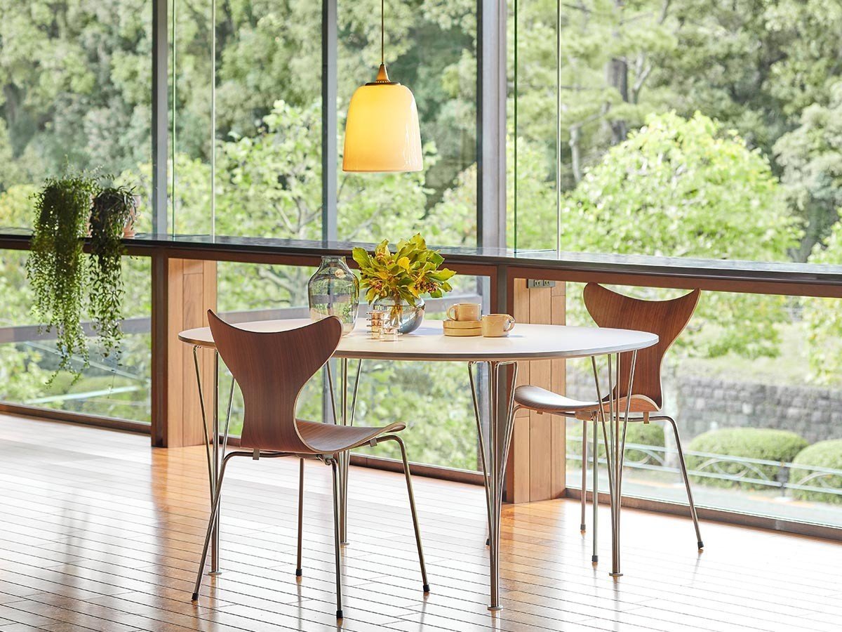 【フリッツ ハンセン/FRITZ HANSEN / GOODS】のTABLE SERIES SUPERELLIPSE / テーブルシリーズ スーパー楕円テーブル スパンレッグ B612 インテリア・キッズ・メンズ・レディースファッション・服の通販 founy(ファニー) 　テーブル　Table, Dining Table　フォルム　Silhouette, Form　ホーム・キャンプ・アウトドア・お取り寄せ　Home Living / Home & Lifestyle / Camping Gear / Outdoor Camping　家具・インテリア　Home Furniture & Interior. Stylish & Functional Living Spaces　テーブル　Dining, Coffee & Side Tables　ダイニングテーブル・食卓テーブル　Dining Tables　天板:ラミネート / ホワイト、脚部:クローム仕上|ID: prp329100004924573 ipo3291000000036951634