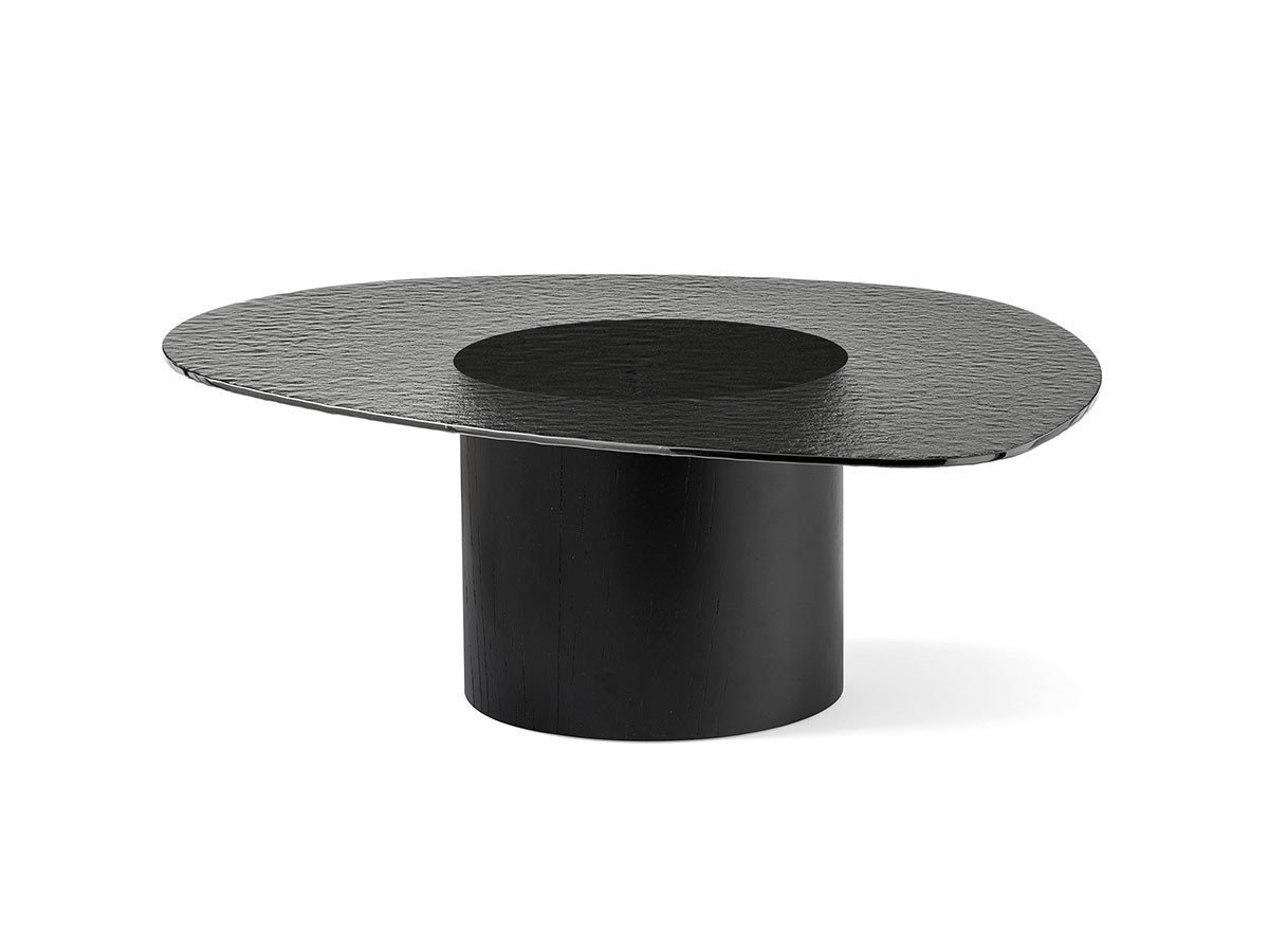 【カリガリス/Calligaris / GOODS】のMUSHROOM / マッシュルーム CS/5140-B インテリア・キッズ・メンズ・レディースファッション・服の通販 founy(ファニー) 　ガラス　Glass, Glassware　テーブル　Table, Dining Table　フォルム　Silhouette, Form　ホーム・キャンプ・アウトドア・お取り寄せ　Home Living / Home & Lifestyle / Camping Gear / Outdoor Camping　家具・インテリア　Home Furniture & Interior. Stylish & Functional Living Spaces　テーブル　Dining, Coffee & Side Tables　ローテーブル・センターテーブル　Coffee & Center Tables　天板GM3 トランスペアレントスモークグレイ、ベースP15L マットブラック|ID: prp329100004924576 ipo3291000000036951662