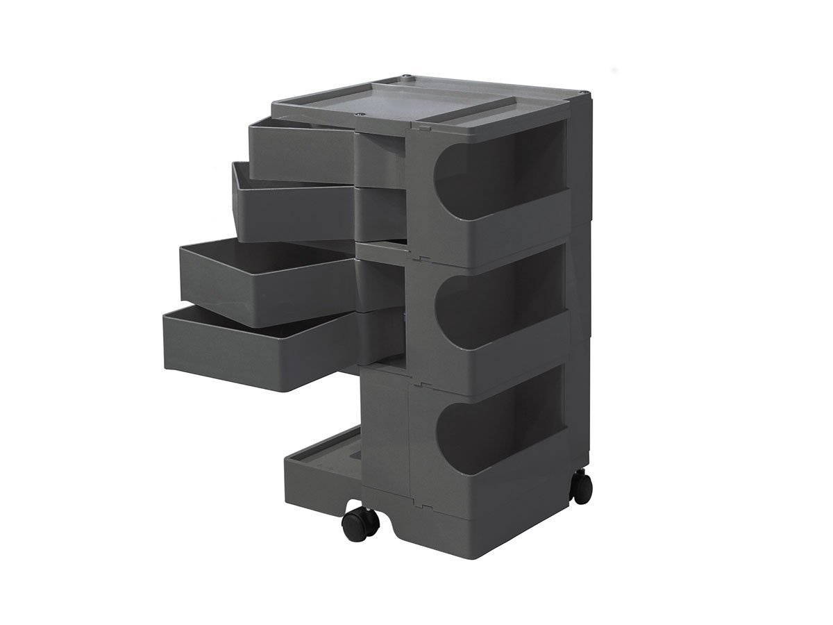 【ビーライン/B LINE / GOODS】のBoby Wagon / ボビーワゴン 3段4トレイ インテリア・キッズ・メンズ・レディースファッション・服の通販 founy(ファニー) 　イタリア　Italy　コレクション　Collection, Seasonal Line　テーブル　Table, Dining Table　デスク　Desk, Work Desk　ニューヨーク　New York, NYC Style　ポケット　Pocket, Pocket Detail　送料無料　Free Shipping　ホーム・キャンプ・アウトドア・お取り寄せ　Home Living / Home & Lifestyle / Camping Gear / Outdoor Camping　キッチン・ダイニング　Kitchen & Dining Essentials. Stylish & Functional Tableware　キッチン収納　Kitchen Storage　キッチン収納・食器棚・レンジ台　Kitchen Cabinet　トルネードグレー|ID: prp329100004925372 ipo3291000000036960136