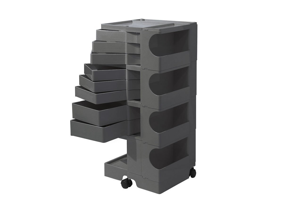 【ビーライン/B LINE / GOODS】のBoby Wagon / ボビーワゴン 4段8トレイ インテリア・キッズ・メンズ・レディースファッション・服の通販 founy(ファニー) 　イタリア　Italy　コレクション　Collection, Seasonal Line　デスク　Desk, Work Desk　ニューヨーク　New York, NYC Style　ポケット　Pocket, Pocket Detail　送料無料　Free Shipping　おすすめ　Recommended / Our Picks　ビジネス 仕事 通勤　Business / Work / Commuting　ホーム・キャンプ・アウトドア・お取り寄せ　Home Living / Home & Lifestyle / Camping Gear / Outdoor Camping　家具・インテリア　Home Furniture & Interior. Stylish & Functional Living Spaces　デスク・机　Study & Work Desks　デスクワゴン・サイドワゴン　Mobile Pedestal /Office Cart　ホーム・キャンプ・アウトドア・お取り寄せ　Home Living / Home & Lifestyle / Camping Gear / Outdoor Camping　家具・インテリア　Home Furniture & Interior. Stylish & Functional Living Spaces　収納家具・キャビネット　Storage Furniture　チェストワゴン・移動式収納　Mobile Wagon　トルネードグレー|ID: prp329100004925384 ipo3291000000036960237