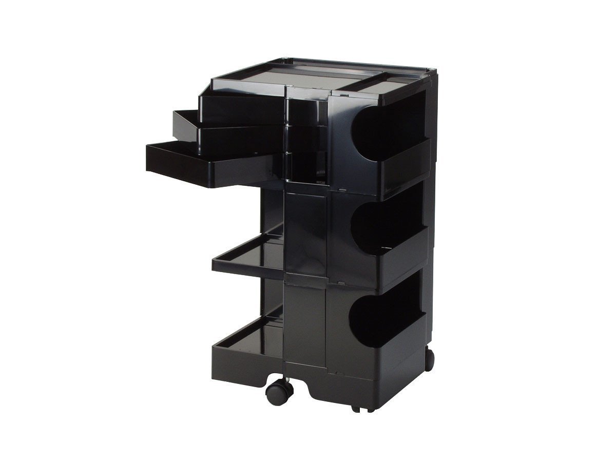 【ビーライン/B LINE / GOODS】のBoby Wagon / ボビーワゴン 3段3トレイ インテリア・キッズ・メンズ・レディースファッション・服の通販 founy(ファニー) 　イタリア　Italy　コレクション　Collection, Seasonal Line　テーブル　Table, Dining Table　デスク　Desk, Work Desk　ニューヨーク　New York, NYC Style　ポケット　Pocket, Pocket Detail　送料無料　Free Shipping　ホーム・キャンプ・アウトドア・お取り寄せ　Home Living / Home & Lifestyle / Camping Gear / Outdoor Camping　家具・インテリア　Home Furniture & Interior. Stylish & Functional Living Spaces　デスク・机　Study & Work Desks　デスクワゴン・サイドワゴン　Mobile Pedestal /Office Cart　ホーム・キャンプ・アウトドア・お取り寄せ　Home Living / Home & Lifestyle / Camping Gear / Outdoor Camping　家具・インテリア　Home Furniture & Interior. Stylish & Functional Living Spaces　収納家具・キャビネット　Storage Furniture　チェストワゴン・移動式収納　Mobile Wagon　ブラック|ID: prp329100004925386 ipo3291000000036960271