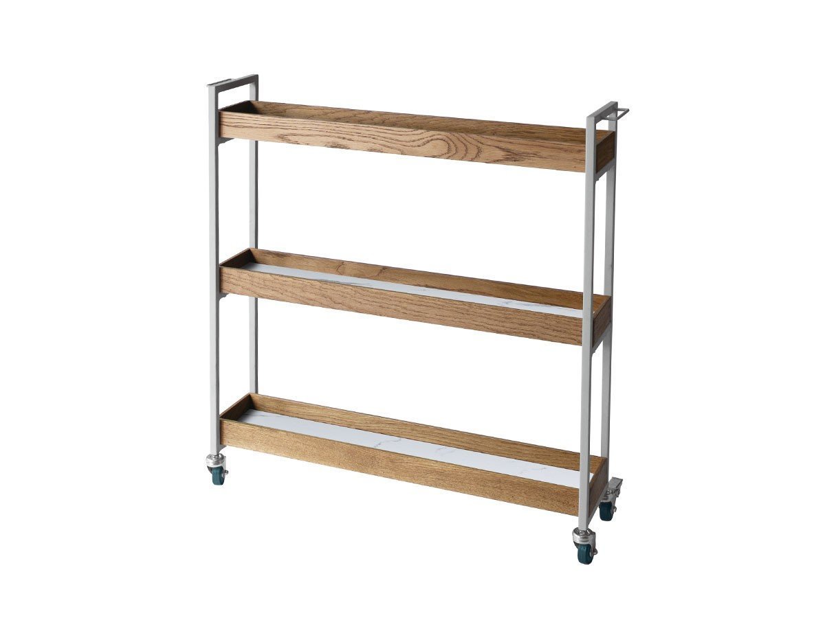 【アデペシュ/a.depeche / GOODS】のPOL moving wagon half large / ポル ムービングワゴン ハーフラージ インテリア・キッズ・メンズ・レディースファッション・服の通販 founy(ファニー) 　スリム　Slim, Slim Fit　デスク　Desk, Work Desk　フレーム　Frame, Outline　モダン　Modern, Contemporary　送料無料　Free Shipping　おすすめ　Recommended / Our Picks　ホーム・キャンプ・アウトドア・お取り寄せ　Home Living / Home & Lifestyle / Camping Gear / Outdoor Camping　家具・インテリア　Home Furniture & Interior. Stylish & Functional Living Spaces　デスク・机　Study & Work Desks　デスクワゴン・サイドワゴン　Mobile Pedestal /Office Cart　ホーム・キャンプ・アウトドア・お取り寄せ　Home Living / Home & Lifestyle / Camping Gear / Outdoor Camping　家具・インテリア　Home Furniture & Interior. Stylish & Functional Living Spaces　収納家具・キャビネット　Storage Furniture　チェストワゴン・移動式収納　Mobile Wagon　棚板マーブル、フレームユロップグレー|ID: prp329100004925389 ipo3291000000036960316