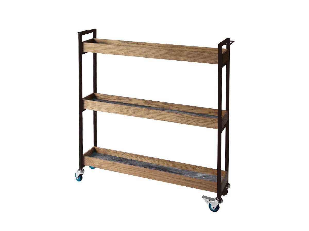 【アデペシュ/a.depeche / GOODS】のPOL moving wagon half large / ポル ムービングワゴン ハーフラージ インテリア・キッズ・メンズ・レディースファッション・服の通販 founy(ファニー) 　スリム　Slim, Slim Fit　デスク　Desk, Work Desk　フレーム　Frame, Outline　モダン　Modern, Contemporary　送料無料　Free Shipping　おすすめ　Recommended / Our Picks　ホーム・キャンプ・アウトドア・お取り寄せ　Home Living / Home & Lifestyle / Camping Gear / Outdoor Camping　家具・インテリア　Home Furniture & Interior. Stylish & Functional Living Spaces　デスク・机　Study & Work Desks　デスクワゴン・サイドワゴン　Mobile Pedestal /Office Cart　ホーム・キャンプ・アウトドア・お取り寄せ　Home Living / Home & Lifestyle / Camping Gear / Outdoor Camping　家具・インテリア　Home Furniture & Interior. Stylish & Functional Living Spaces　収納家具・キャビネット　Storage Furniture　チェストワゴン・移動式収納　Mobile Wagon　棚板オールド、フレームマットブラック|ID: prp329100004925389 ipo3291000000036960319