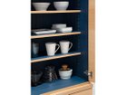 【フライミー ヴェール/FLYMEe vert / GOODS】のOpen Kitchen Board / オープン キッチンボード #113930 扉内は印象的なインディゴブルーに仕上げられています。扉内参考イメージ|ID: prp329100004925428 ipo3291000000036960560