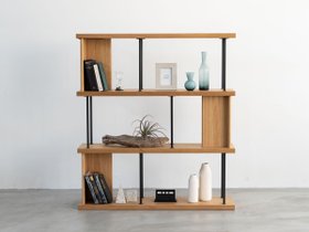 【ノーウェアライクホーム/NOWHERE LIKE HOME / GOODS】のDERICK Shelf / デリック シェルフ 幅120cm 人気、トレンドファッション・服の通販 founy(ファニー) 送料無料 Free Shipping シンプル Simple, Minimal ランダム Random, Irregular ホーム・キャンプ・アウトドア・お取り寄せ Home Living / Home & Lifestyle / Camping Gear / Outdoor Camping 家具・インテリア Home Furniture & Interior. Stylish & Functional Living Spaces 収納家具・キャビネット Storage Furniture シェルフ・オープンラック・収納棚 Open Shelf Rack |ID:prp329100004925480