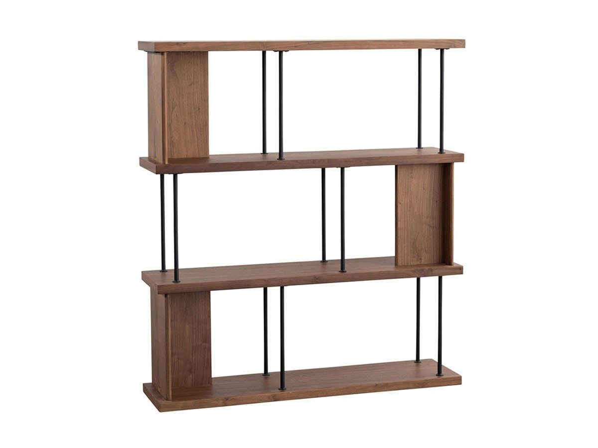 【ノーウェアライクホーム/NOWHERE LIKE HOME / GOODS】のDERICK Shelf / デリック シェルフ 幅120cm インテリア・キッズ・メンズ・レディースファッション・服の通販 founy(ファニー) 　送料無料　Free Shipping　シンプル　Simple, Minimal　ランダム　Random, Irregular　ホーム・キャンプ・アウトドア・お取り寄せ　Home Living / Home & Lifestyle / Camping Gear / Outdoor Camping　家具・インテリア　Home Furniture & Interior. Stylish & Functional Living Spaces　収納家具・キャビネット　Storage Furniture　シェルフ・オープンラック・収納棚　Open Shelf Rack　ウッド:ウォールナット|ID: prp329100004925480 ipo3291000000036961017