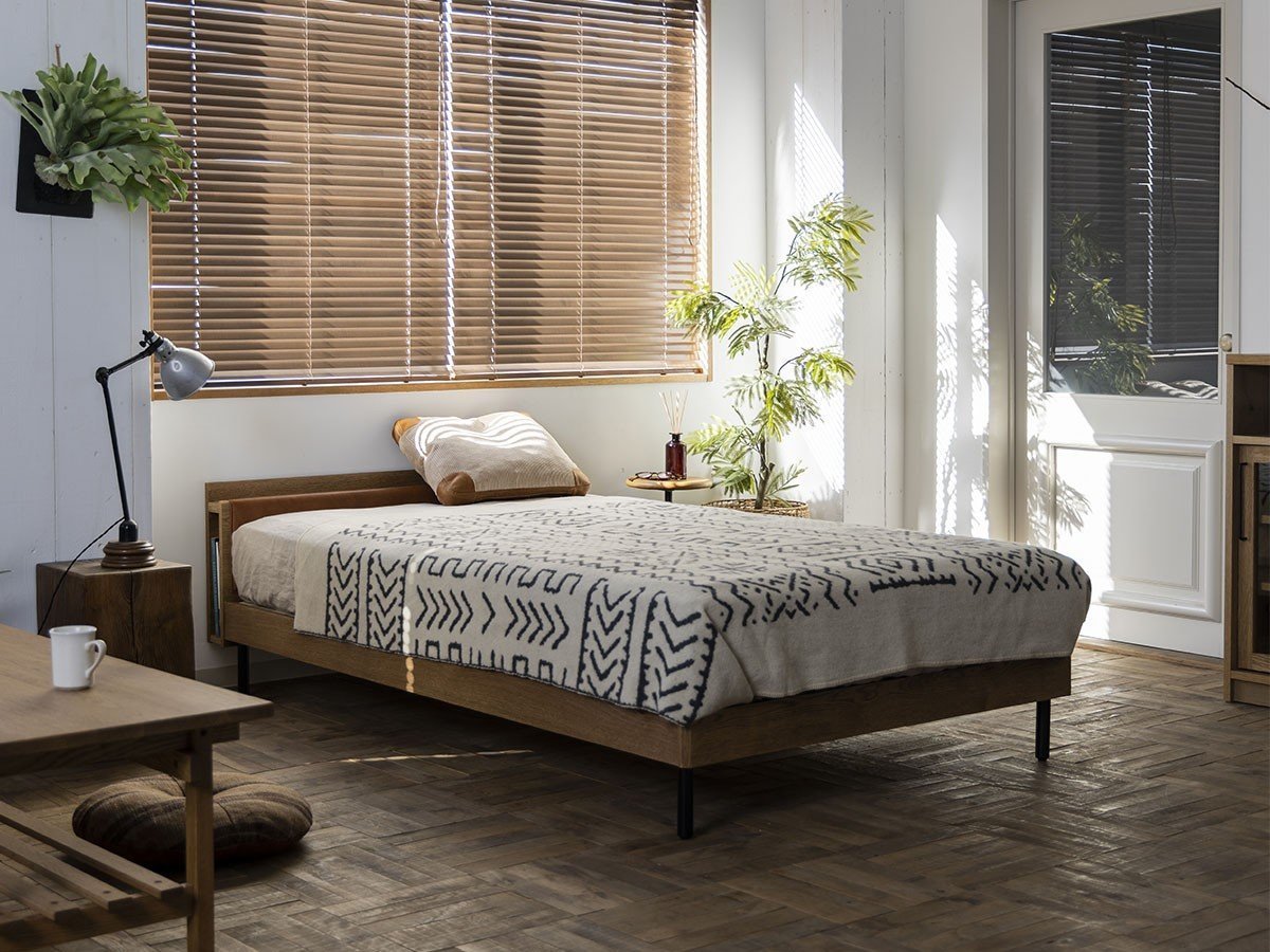 【イージーライフ/Easy Life / GOODS】のHUNT BED / ハント ベッド 宮付き ダブル インテリア・キッズ・メンズ・レディースファッション・服の通販 founy(ファニー) 　おすすめ　Recommended / Our Picks　ウッド　Wooden Design　スプリング　Spring, Spring Collection　スマート　Smart, Elegant　ダブル　Double, Double-Breasted　フレーム　Frame, Outline　時計　Watch, Wristwatch　雑誌　Magazine, Fashion Magazine　ホーム・キャンプ・アウトドア・お取り寄せ　Home Living / Home & Lifestyle / Camping Gear / Outdoor Camping　家具・インテリア　Home Furniture & Interior. Stylish & Functional Living Spaces　ベッド　Modern Beds for Every Room　ダブルベッド・2人用ベッド　Double Bed / Full Size Bed　|ID: prp329100004927192 ipo3291000000036971095