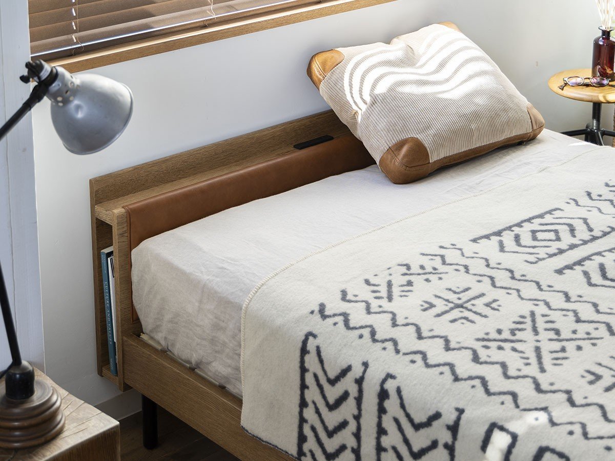 【イージーライフ/Easy Life / GOODS】のHUNT BED / ハント ベッド 宮付き ダブル インテリア・キッズ・メンズ・レディースファッション・服の通販 founy(ファニー) 　おすすめ　Recommended / Our Picks　ウッド　Wooden Design　スプリング　Spring, Spring Collection　スマート　Smart, Elegant　ダブル　Double, Double-Breasted　フレーム　Frame, Outline　時計　Watch, Wristwatch　雑誌　Magazine, Fashion Magazine　ホーム・キャンプ・アウトドア・お取り寄せ　Home Living / Home & Lifestyle / Camping Gear / Outdoor Camping　家具・インテリア　Home Furniture & Interior. Stylish & Functional Living Spaces　ベッド　Modern Beds for Every Room　ダブルベッド・2人用ベッド　Double Bed / Full Size Bed　|ID: prp329100004927192 ipo3291000000036971113