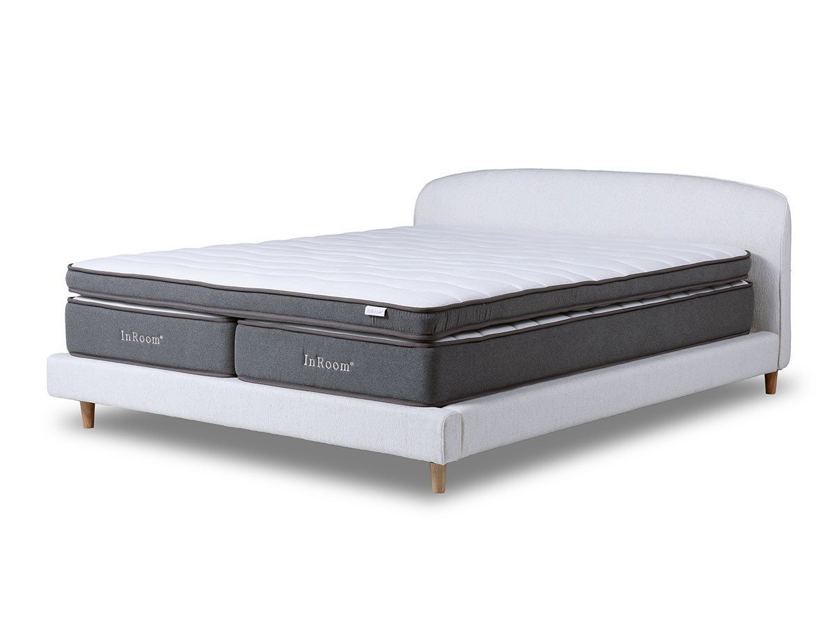 【インルーム/InRoom / GOODS】のPAMELA BED / パメラ ベッドフレーム インテリア・キッズ・メンズ・レディースファッション・服の通販 founy(ファニー) 　ダブル　Double, Double-Breasted　フレーム　Frame, Outline　ベルベット　Velvet, Velvety　リネン　Linen, Linen Fabric　エレガント 上品　Elegant　ホーム・キャンプ・アウトドア・お取り寄せ　Home Living / Home & Lifestyle / Camping Gear / Outdoor Camping　家具・インテリア　Home Furniture & Interior. Stylish & Functional Living Spaces　ベッド　Modern Beds for Every Room　シングルベッド・1人用ベッド　Single Bed　ホーム・キャンプ・アウトドア・お取り寄せ　Home Living / Home & Lifestyle / Camping Gear / Outdoor Camping　家具・インテリア　Home Furniture & Interior. Stylish & Functional Living Spaces　ベッド　Modern Beds for Every Room　セミダブルベッド　Small Double Bed / Three-Quarter Bed　ホーム・キャンプ・アウトドア・お取り寄せ　Home Living / Home & Lifestyle / Camping Gear / Outdoor Camping　家具・インテリア　Home Furniture & Interior. Stylish & Functional Living Spaces　ベッド　Modern Beds for Every Room　ダブルベッド・2人用ベッド　Double Bed / Full Size Bed　ホーム・キャンプ・アウトドア・お取り寄せ　Home Living / Home & Lifestyle / Camping Gear / Outdoor Camping　家具・インテリア　Home Furniture & Interior. Stylish & Functional Living Spaces　ベッド　Modern Beds for Every Room　張地:リッジホワイト、サイズ:クイーン|ID: prp329100004927200 ipo3291000000036971177