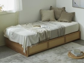 【インルーム/InRoom / GOODS】のIHANA BED / イハナ ベッドフレーム 人気、トレンドファッション・服の通販 founy(ファニー) おすすめ Recommended / Our Picks フレーム Frame, Outline ラタン Rattan, Woven Rattan 夏 Summer ホーム・キャンプ・アウトドア・お取り寄せ Home Living / Home & Lifestyle / Camping Gear / Outdoor Camping 家具・インテリア Home Furniture & Interior. Stylish & Functional Living Spaces ベッド Modern Beds for Every Room シングルベッド・1人用ベッド Single Bed |ID:prp329100004927289