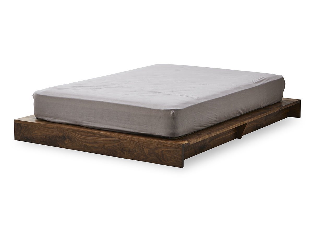 【フライミー ヴェール/FLYMEe vert / GOODS】のDOUBLE BED FRAME / ダブルベッドフレーム #108080 インテリア・キッズ・メンズ・レディースファッション・服の通販 founy(ファニー) 　ダブル　Double, Double-Breasted　フレーム　Frame, Outline　ホーム・キャンプ・アウトドア・お取り寄せ　Home Living / Home & Lifestyle / Camping Gear / Outdoor Camping　家具・インテリア　Home Furniture & Interior. Stylish & Functional Living Spaces　ベッド　Modern Beds for Every Room　ダブルベッド・2人用ベッド　Double Bed / Full Size Bed　ウッド:ウォールナット|ID: prp329100004927296 ipo3291000000036971919