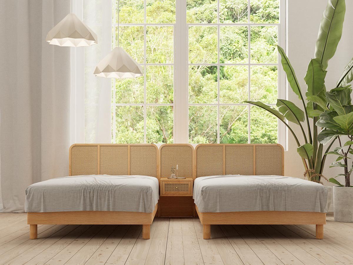 【インルーム/InRoom / GOODS】のCUNA BED / クーナ ベッドフレーム 人気、トレンドファッション・服の通販 founy(ファニー) 　ウッド　Wooden Design　クッション　Cushion, Throw Pillow　スプリング　Spring, Spring Collection　スマート　Smart, Elegant　ダブル　Double, Double-Breasted　デスク　Desk, Work Desk　フォルム　Silhouette, Form　フレーム　Frame, Outline　ラタン　Rattan, Woven Rattan　リゾート　Resort, Vacation Style　リラックス　Relax, Relaxed Fit　エレガント 上品　Elegant　ホーム・キャンプ・アウトドア・お取り寄せ　Home Living / Home & Lifestyle / Camping Gear / Outdoor Camping　家具・インテリア　Home Furniture & Interior. Stylish & Functional Living Spaces　ベッド　Modern Beds for Every Room　シングルベッド・1人用ベッド　Single Bed　ホーム・キャンプ・アウトドア・お取り寄せ　Home Living / Home & Lifestyle / Camping Gear / Outdoor Camping　家具・インテリア　Home Furniture & Interior. Stylish & Functional Living Spaces　ベッド　Modern Beds for Every Room　セミダブルベッド　Small Double Bed / Three-Quarter Bed　ホーム・キャンプ・アウトドア・お取り寄せ　Home Living / Home & Lifestyle / Camping Gear / Outdoor Camping　家具・インテリア　Home Furniture & Interior. Stylish & Functional Living Spaces　ベッド　Modern Beds for Every Room　ダブルベッド・2人用ベッド　Double Bed / Full Size Bed　 other-1|ID: prp329100004927362 ipo3291000000036972521