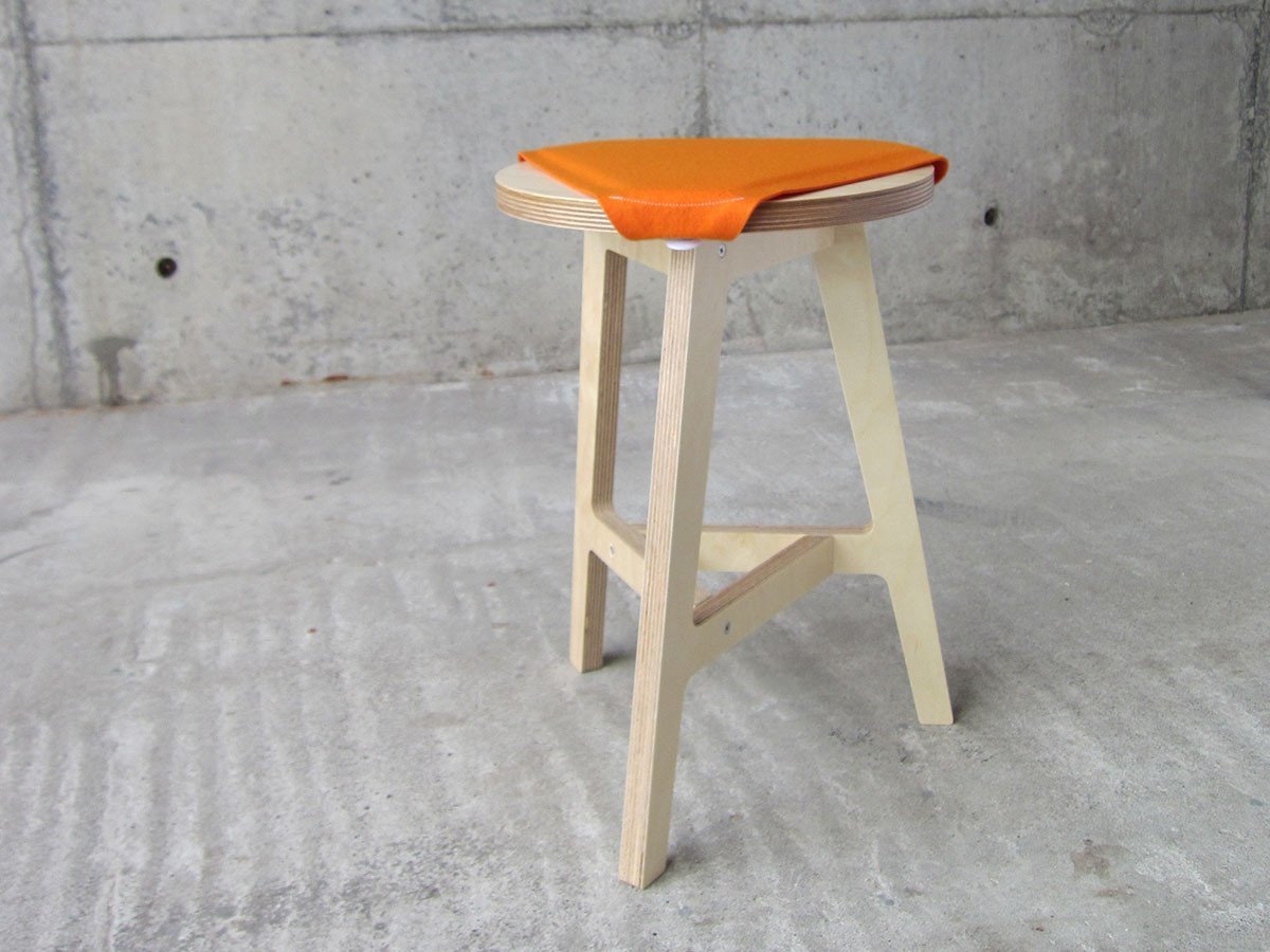 【アボード/abode / GOODS】のF2A / エフツーエー インテリア・キッズ・メンズ・レディースファッション・服の通販 founy(ファニー) 　送料無料　Free Shipping　カラフル　Colorful Design　フェルト　Felt, Felt Fabric　軽量　Lightweight, Ultra Light　ホーム・キャンプ・アウトドア・お取り寄せ　Home Living / Home & Lifestyle / Camping Gear / Outdoor Camping　家具・インテリア　Home Furniture & Interior. Stylish & Functional Living Spaces　チェア・椅子　Seating & Chairs　スツール・バースツール　Stools & Bar Stools　オレンジ|ID: prp329100004927546 ipo3291000000036974466