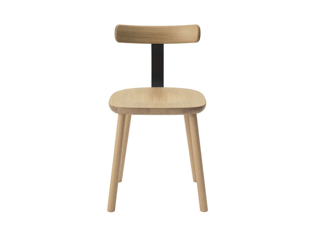 【ティーアンドオー/T&O / GOODS】のT1 Chair / T1チェア インテリア・キッズ・メンズ・レディースファッション・服の通販 founy(ファニー) 　送料無料　Free Shipping　ホーム・キャンプ・アウトドア・お取り寄せ　Home Living / Home & Lifestyle / Camping Gear / Outdoor Camping　家具・インテリア　Home Furniture & Interior. Stylish & Functional Living Spaces　チェア・椅子　Seating & Chairs　ダイニングチェア・木製チェア　Dining Chairs　ウッド:オーク NL-0(ウレタン塗装 / ナチュラルホワイト)、スチール:ブラック|ID: prp329100004927558 ipo3291000000036974647