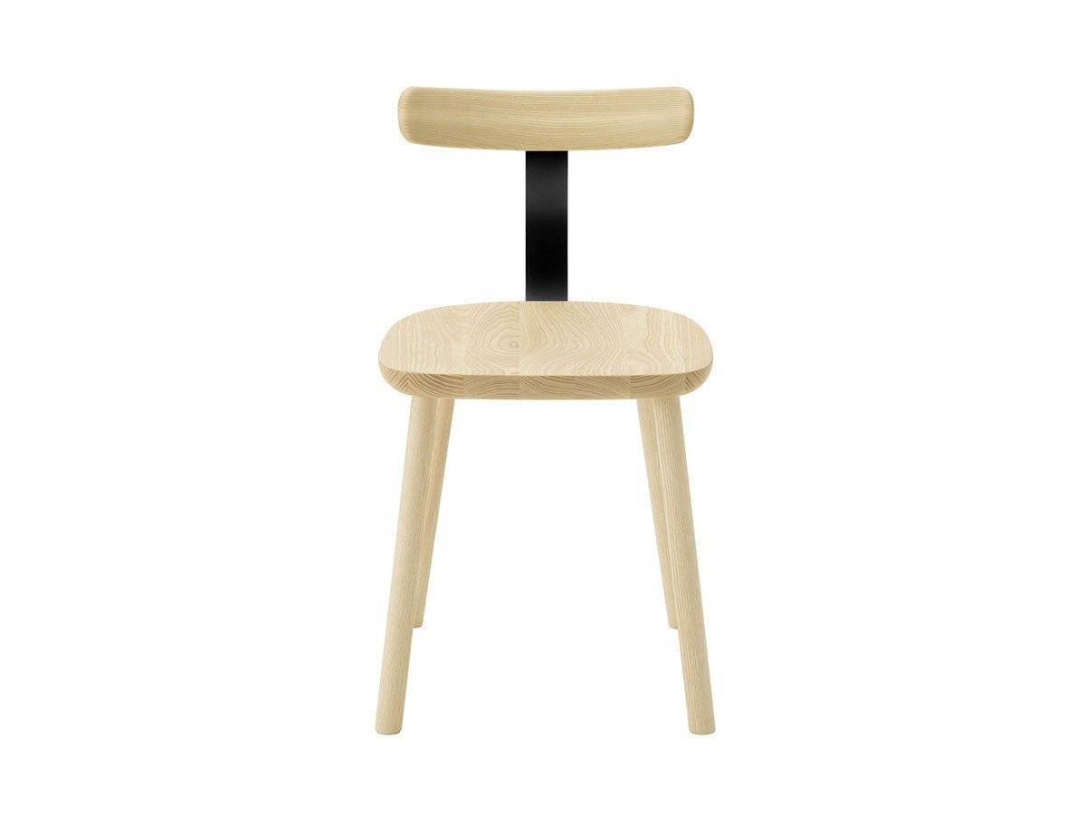 【ティーアンドオー/T&O / GOODS】のT1 Chair / T1チェア インテリア・キッズ・メンズ・レディースファッション・服の通販 founy(ファニー) 　送料無料　Free Shipping　ホーム・キャンプ・アウトドア・お取り寄せ　Home Living / Home & Lifestyle / Camping Gear / Outdoor Camping　家具・インテリア　Home Furniture & Interior. Stylish & Functional Living Spaces　チェア・椅子　Seating & Chairs　ダイニングチェア・木製チェア　Dining Chairs　ウッド:アッシュ NL-0(ウレタン塗装 / ナチュラルホワイト)、スチール:ブラック|ID: prp329100004927558 ipo3291000000036974649