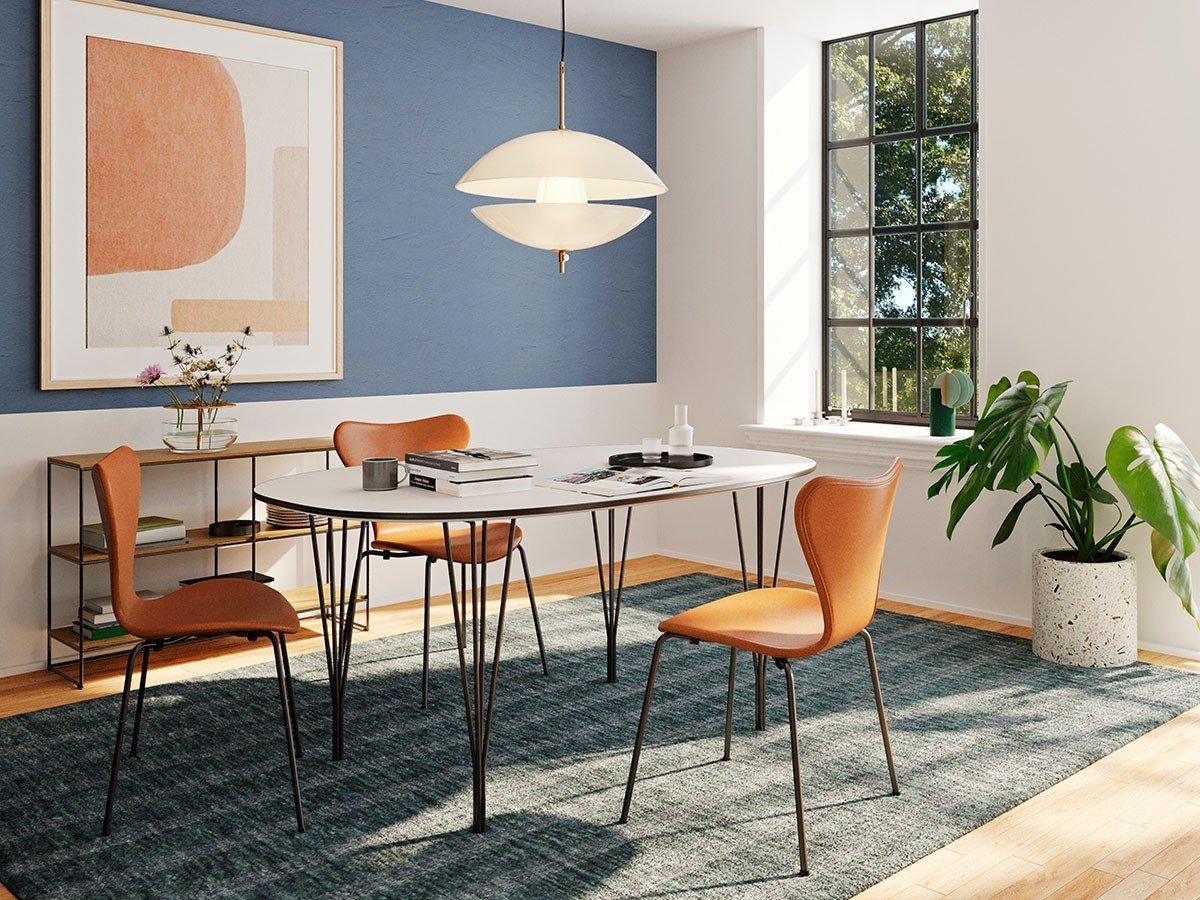 【フリッツ ハンセン/FRITZ HANSEN / GOODS】のSERIES 7 / セブンチェア フルパディング エッセンシャルレザー 3107 インテリア・キッズ・メンズ・レディースファッション・服の通販 founy(ファニー) 　クッション　Cushion, Throw Pillow　テーブル　Table, Dining Table　送料無料　Free Shipping　ホーム・キャンプ・アウトドア・お取り寄せ　Home Living / Home & Lifestyle / Camping Gear / Outdoor Camping　家具・インテリア　Home Furniture & Interior. Stylish & Functional Living Spaces　チェア・椅子　Seating & Chairs　ダイニングチェア・木製チェア　Dining Chairs　張地:ウォルナット、脚部:ウォームグラファイト|ID: prp329100004927767 ipo3291000000036976911