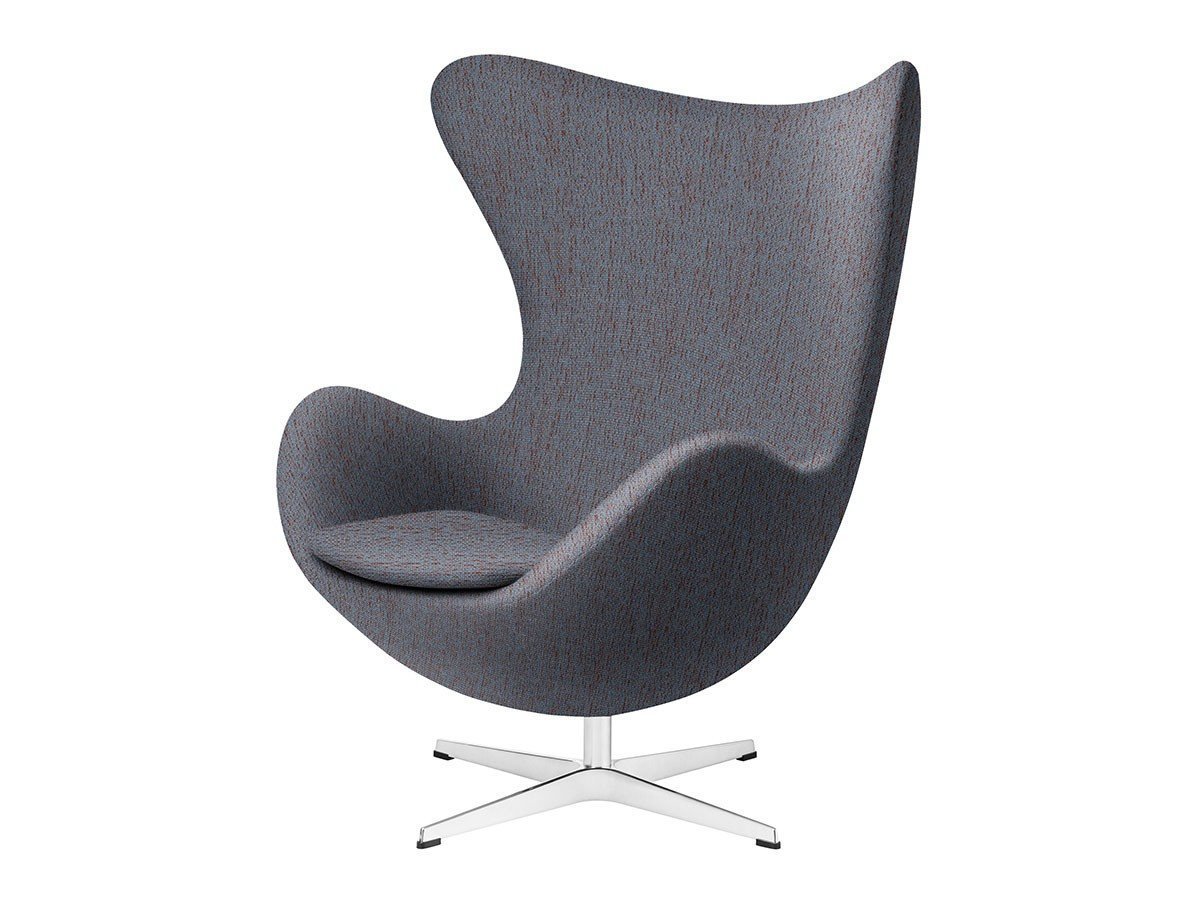 【フリッツ ハンセン/FRITZ HANSEN / GOODS】のEGG / エッグチェア ラウンジチェア 3316 インテリア・キッズ・メンズ・レディースファッション・服の通販 founy(ファニー) 　インナー　Innerwear　ドロップ　Drop Shoulder, Dropped Style　ファブリック　Fabric, Textile　おすすめ　Recommended / Our Picks　ホーム・キャンプ・アウトドア・お取り寄せ　Home Living / Home & Lifestyle / Camping Gear / Outdoor Camping　家具・インテリア　Home Furniture & Interior. Stylish & Functional Living Spaces　チェア・椅子　Seating & Chairs　ラウンジチェア・リクライナー　Lounge Chairs / Recliners　張地:1150 オレンジ / ブルー(クリスチャンハウン)、脚部:サテン仕|ID: prp329100004927779 ipo3291000000036977088