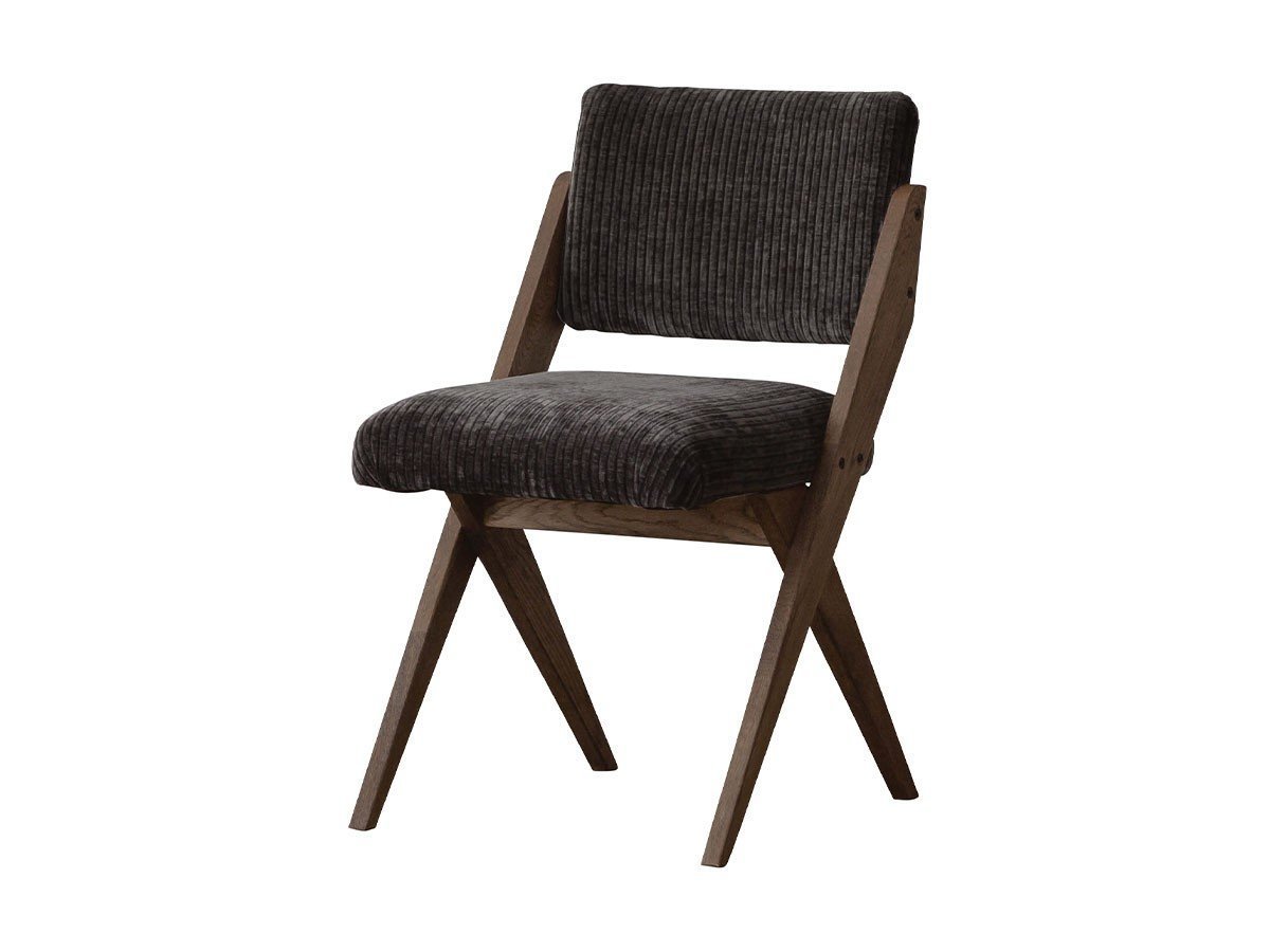 【イージーライフ/Easy Life / GOODS】のZETT CHAIR / ゼット チェア 肘無(WF-2 / ジャガード) インテリア・キッズ・メンズ・レディースファッション・服の通販 founy(ファニー) 　クッション　Cushion, Throw Pillow　コンパクト　Compact, Small Size　タオル　Towel, Bath Towel　ヴィンテージ　Vintage Style　ホーム・キャンプ・アウトドア・お取り寄せ　Home Living / Home & Lifestyle / Camping Gear / Outdoor Camping　家具・インテリア　Home Furniture & Interior. Stylish & Functional Living Spaces　チェア・椅子　Seating & Chairs　ダイニングチェア・木製チェア　Dining Chairs　張地:スモークブラック|ID: prp329100004927827 ipo3291000000036977445