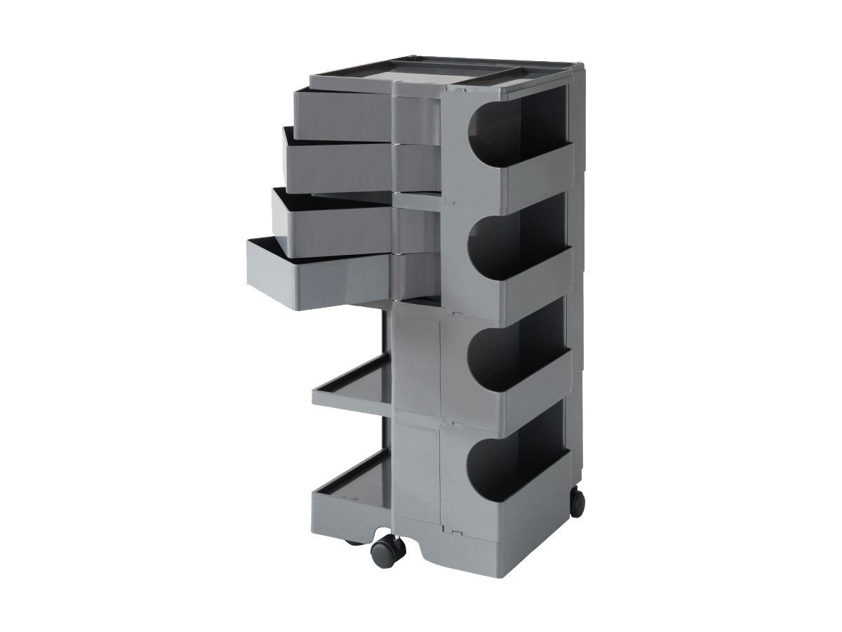 【ビーライン/B LINE / GOODS】のBoby Wagon / ボビーワゴン 4段4トレイ インテリア・キッズ・メンズ・レディースファッション・服の通販 founy(ファニー) 　イタリア　Italy　コレクション　Collection, Seasonal Line　デスク　Desk, Work Desk　ニューヨーク　New York, NYC Style　ポケット　Pocket, Pocket Detail　送料無料　Free Shipping　おすすめ　Recommended / Our Picks　ビジネス 仕事 通勤　Business / Work / Commuting　ホーム・キャンプ・アウトドア・お取り寄せ　Home Living / Home & Lifestyle / Camping Gear / Outdoor Camping　キッチン・ダイニング　Kitchen & Dining Essentials. Stylish & Functional Tableware　キッチン収納　Kitchen Storage　キッチン収納・食器棚・レンジ台　Kitchen Cabinet　トルネードグレー|ID: prp329100004928035 ipo3291000000036979332