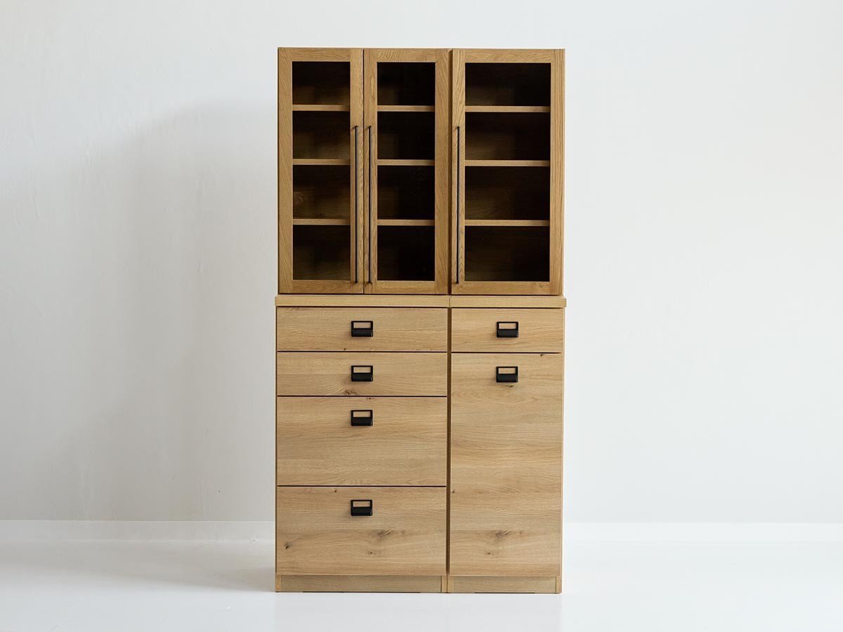 【クラッシュゲート/CRASH GATE / GOODS】のDUSTON DINING BOARD / ダストン ダイニングボード 幅60cm(ガラス戸 + オープン) インテリア・キッズ・メンズ・レディースファッション・服の通販 founy(ファニー) 　ガラス　Glass, Glassware　シンプル　Simple, Minimal　スマート　Smart, Elegant　リアル　Real, Realistic　送料無料　Free Shipping　ホーム・キャンプ・アウトドア・お取り寄せ　Home Living / Home & Lifestyle / Camping Gear / Outdoor Camping　キッチン・ダイニング　Kitchen & Dining Essentials. Stylish & Functional Tableware　キッチン収納　Kitchen Storage　キッチン収納・食器棚・レンジ台　Kitchen Cabinet　ホーム・キャンプ・アウトドア・お取り寄せ　Home Living / Home & Lifestyle / Camping Gear / Outdoor Camping　キッチン・ダイニング　Kitchen & Dining Essentials. Stylish & Functional Tableware　キッチン家電・キッチン用品　Kitchen Appliances & Tools　マグカップ・カップ&ソーサー・陶器食器　Mugs / Cups and Saucers / Ceramic Drinkware　|ID: prp329100004928099 ipo3291000000036979890