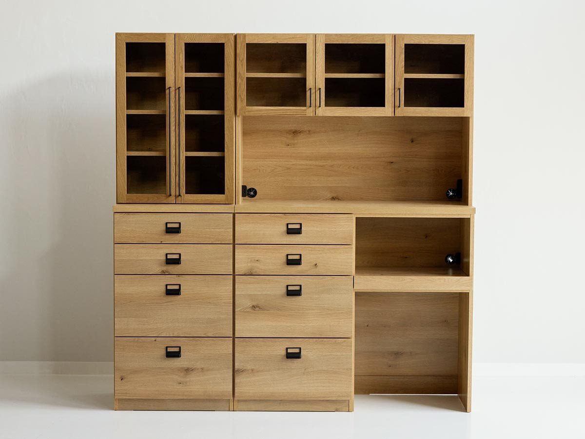 【クラッシュゲート/CRASH GATE / GOODS】のDUSTON DINING BOARD / ダストン ダイニングボード 幅60cm(ガラス戸 + オープン) インテリア・キッズ・メンズ・レディースファッション・服の通販 founy(ファニー) 　ガラス　Glass, Glassware　シンプル　Simple, Minimal　スマート　Smart, Elegant　リアル　Real, Realistic　送料無料　Free Shipping　ホーム・キャンプ・アウトドア・お取り寄せ　Home Living / Home & Lifestyle / Camping Gear / Outdoor Camping　キッチン・ダイニング　Kitchen & Dining Essentials. Stylish & Functional Tableware　キッチン収納　Kitchen Storage　キッチン収納・食器棚・レンジ台　Kitchen Cabinet　ホーム・キャンプ・アウトドア・お取り寄せ　Home Living / Home & Lifestyle / Camping Gear / Outdoor Camping　キッチン・ダイニング　Kitchen & Dining Essentials. Stylish & Functional Tableware　キッチン家電・キッチン用品　Kitchen Appliances & Tools　マグカップ・カップ&ソーサー・陶器食器　Mugs / Cups and Saucers / Ceramic Drinkware　|ID: prp329100004928099 ipo3291000000036979895