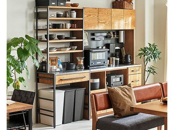 【イージーライフ/Easy Life / GOODS】のGALVA DINING BOARD / ガルバ ダイニングボード 下台引出し 幅120cm(オーク) インテリア・キッズ・メンズ・レディースファッション・服の通販 founy(ファニー) 　マグネット　Magnet, Magnetic Closure　おすすめ　Recommended / Our Picks　ホーム・キャンプ・アウトドア・お取り寄せ　Home Living / Home & Lifestyle / Camping Gear / Outdoor Camping　キッチン・ダイニング　Kitchen & Dining Essentials. Stylish & Functional Tableware　キッチン収納　Kitchen Storage　キッチン収納・食器棚・レンジ台　Kitchen Cabinet　ホーム・キャンプ・アウトドア・お取り寄せ　Home Living / Home & Lifestyle / Camping Gear / Outdoor Camping　キッチン・ダイニング　Kitchen & Dining Essentials. Stylish & Functional Tableware　キッチン家電・キッチン用品　Kitchen Appliances & Tools　マグカップ・カップ&ソーサー・陶器食器　Mugs / Cups and Saucers / Ceramic Drinkware　参考イメージ|ID: prp329100004928111 ipo3291000000036979998