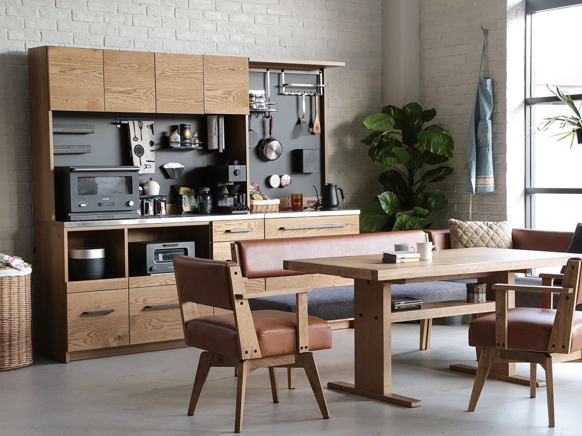 【イージーライフ/Easy Life / GOODS】のGALVA DINING BOARD / ガルバ ダイニングボード 下台引出し 幅120cm(オーク) インテリア・キッズ・メンズ・レディースファッション・服の通販 founy(ファニー) 　マグネット　Magnet, Magnetic Closure　おすすめ　Recommended / Our Picks　ホーム・キャンプ・アウトドア・お取り寄せ　Home Living / Home & Lifestyle / Camping Gear / Outdoor Camping　キッチン・ダイニング　Kitchen & Dining Essentials. Stylish & Functional Tableware　キッチン収納　Kitchen Storage　キッチン収納・食器棚・レンジ台　Kitchen Cabinet　ホーム・キャンプ・アウトドア・お取り寄せ　Home Living / Home & Lifestyle / Camping Gear / Outdoor Camping　キッチン・ダイニング　Kitchen & Dining Essentials. Stylish & Functional Tableware　キッチン家電・キッチン用品　Kitchen Appliances & Tools　マグカップ・カップ&ソーサー・陶器食器　Mugs / Cups and Saucers / Ceramic Drinkware　参考イメージ|ID: prp329100004928111 ipo3291000000036980010