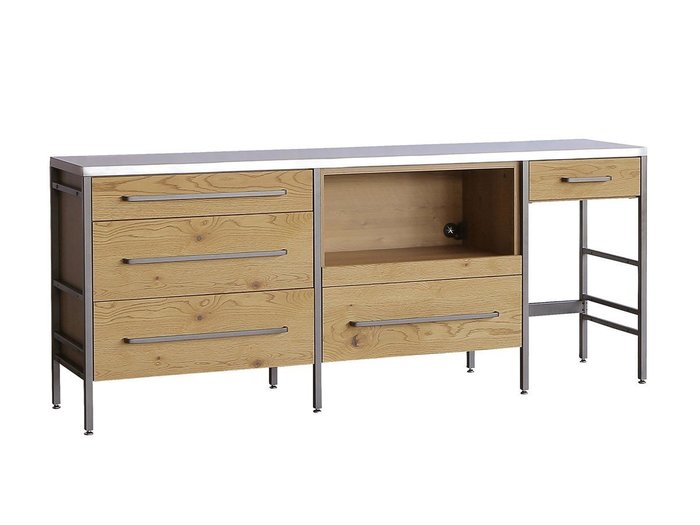 【イージーライフ/Easy Life / GOODS】のATRANDOM COUNTER SET / アトランダム カウンターセット 幅205cm インテリア・キッズ・メンズ・レディースファッション・服の通販 founy(ファニー) https://founy.com/ オイル Body Oil ヴィンテージ Vintage Style フレーム Frame, Outline ホーム・キャンプ・アウトドア・お取り寄せ Home Living / Home & Lifestyle / Camping Gear / Outdoor Camping キッチン・ダイニング Kitchen & Dining Essentials. Stylish & Functional Tableware キッチン収納 Kitchen Storage キッチン収納・食器棚・レンジ台 Kitchen Cabinet |ID: prp329100004928149 ipo3291000000036980357