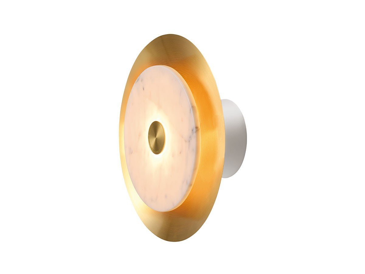 【フライミーパーラー/FLYMEe Parlor / GOODS】のWall Lamp / ウォールランプ #119947 インテリア・キッズ・メンズ・レディースファッション・服の通販 founy(ファニー) 　送料無料　Free Shipping　エレガント 上品　Elegant　パターン　Pattern, Design Print　ホーム・キャンプ・アウトドア・お取り寄せ　Home Living / Home & Lifestyle / Camping Gear / Outdoor Camping　家具・インテリア　Home Furniture & Interior. Stylish & Functional Living Spaces　ライト・照明　Lamps & Lighting Fixtures　ホワイト + ブラス|ID: prp329100004928547 ipo3291000000036983941